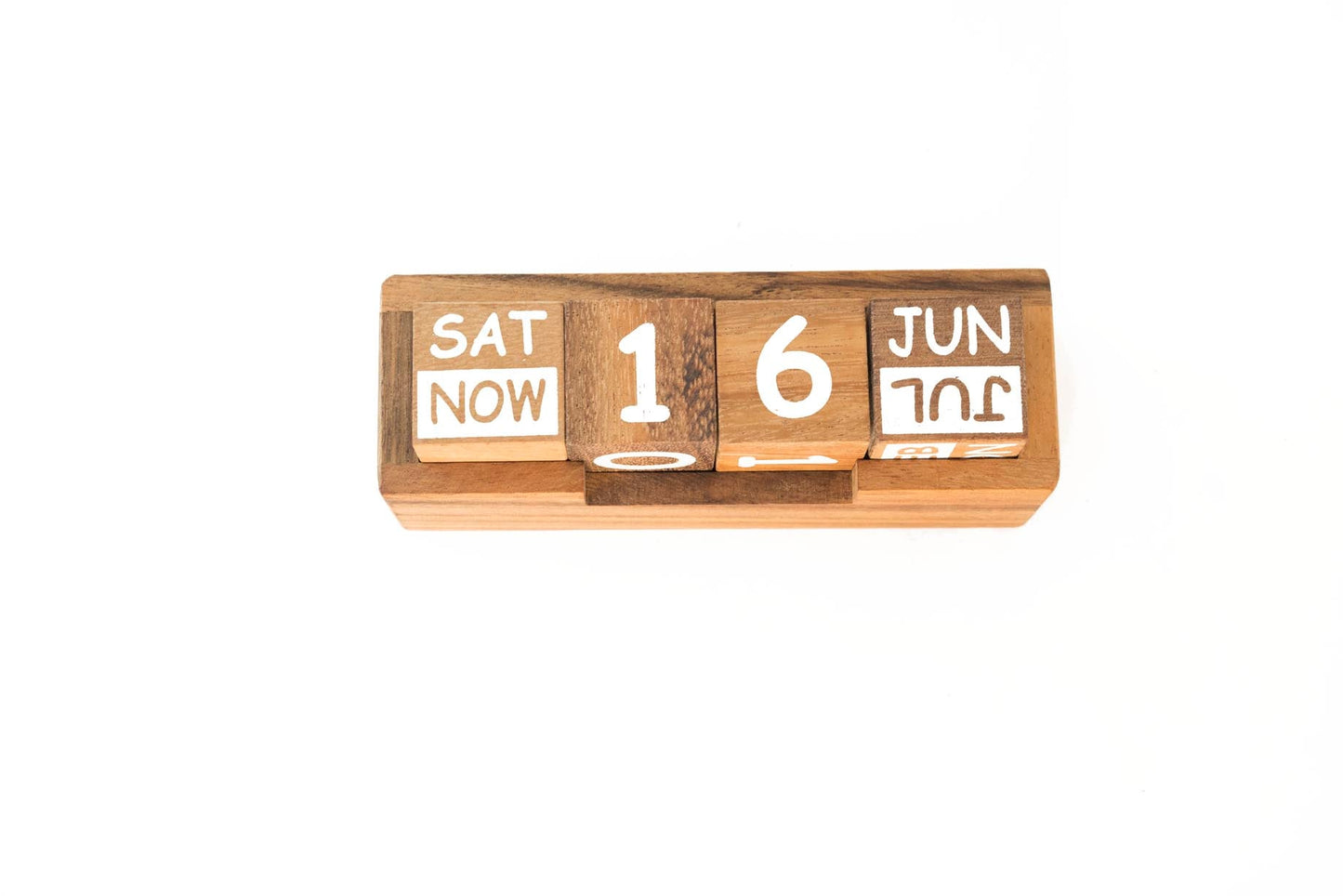 Endless Calendar - modern style - Chickadees Wooden Toys