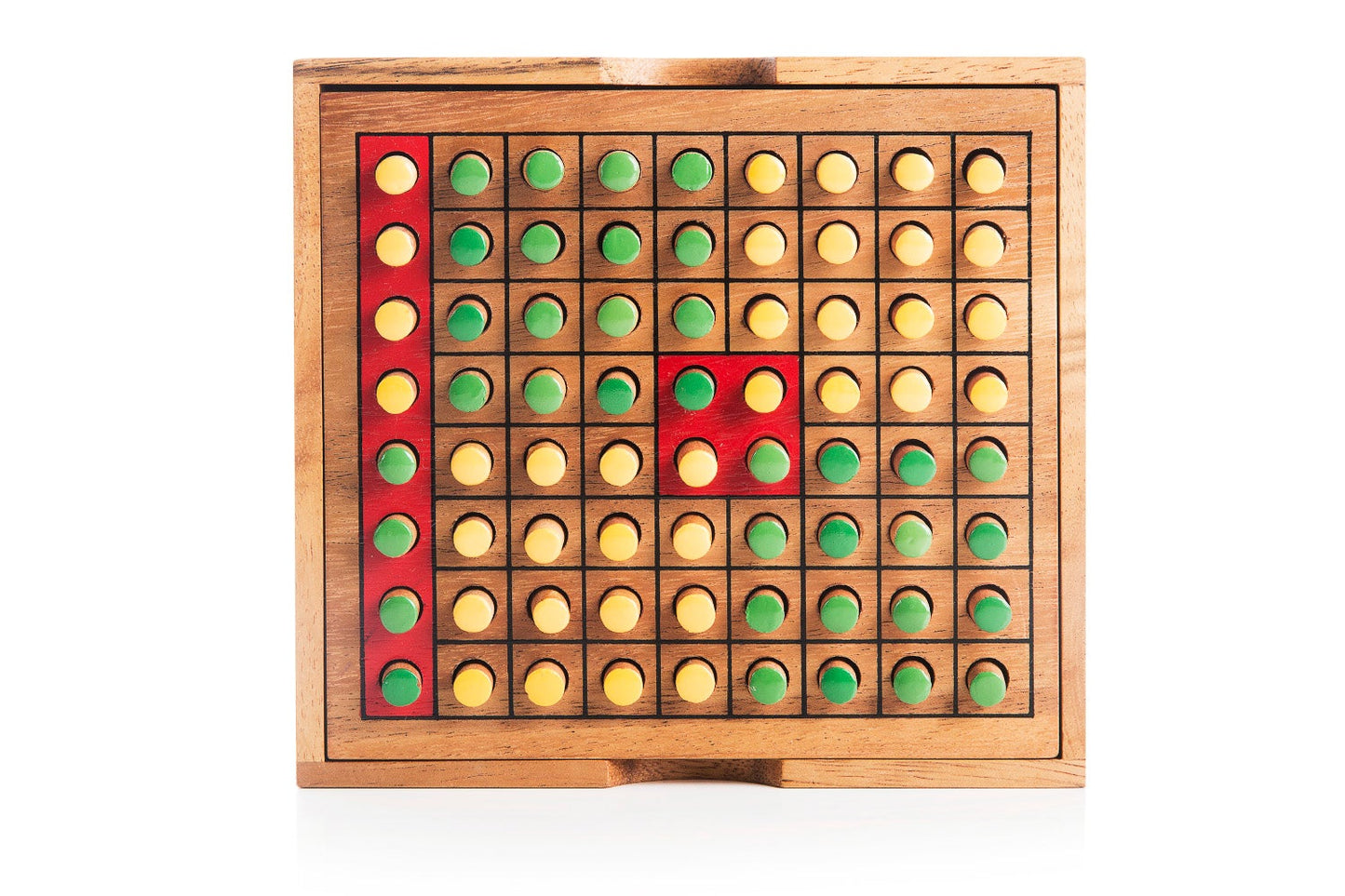 Othello Board Game: Handcrafted Wooden Set for Classic Strategy - Chickadees Wooden Toys