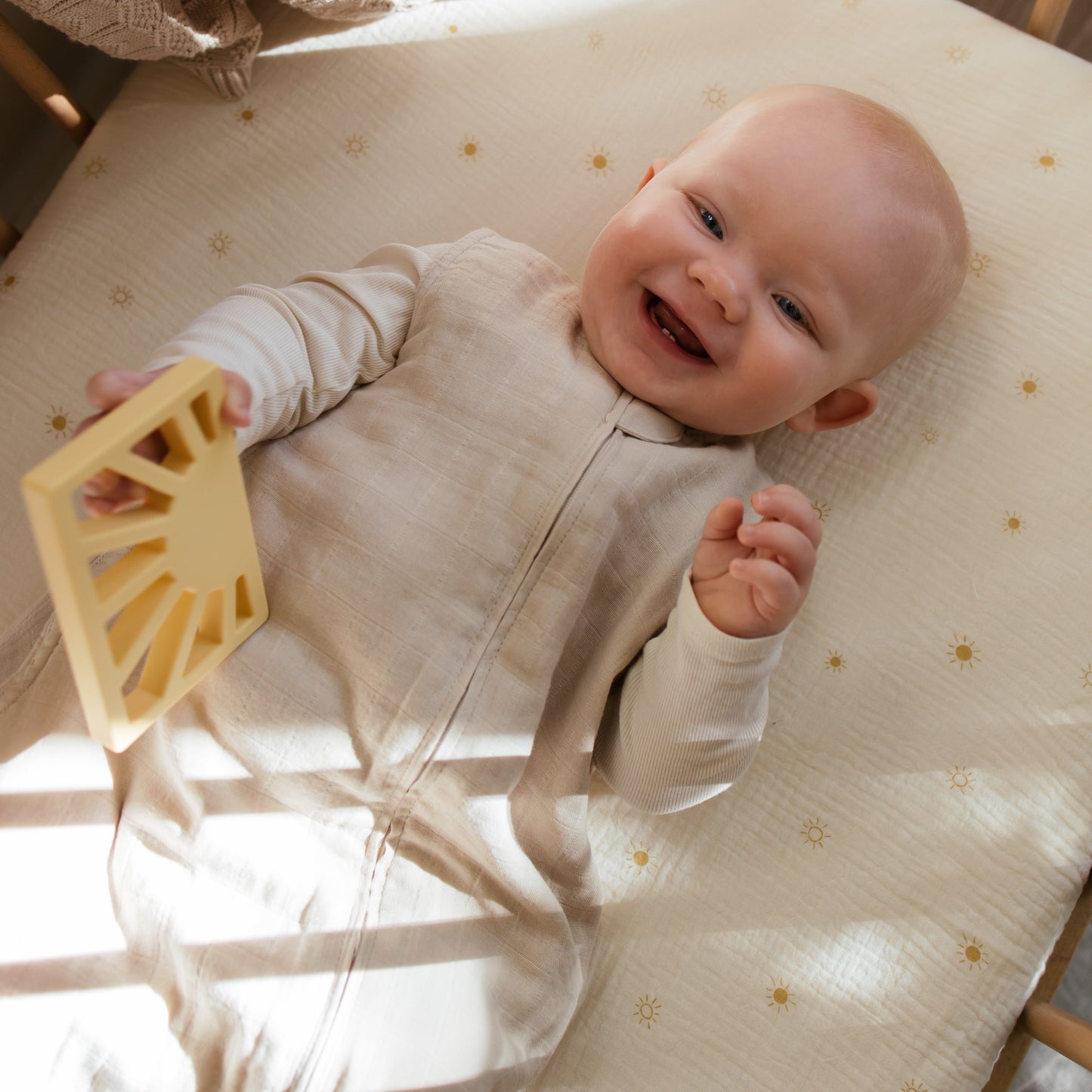 Extra Soft Muslin Crib Sheet - Chickadees Wooden Toys
