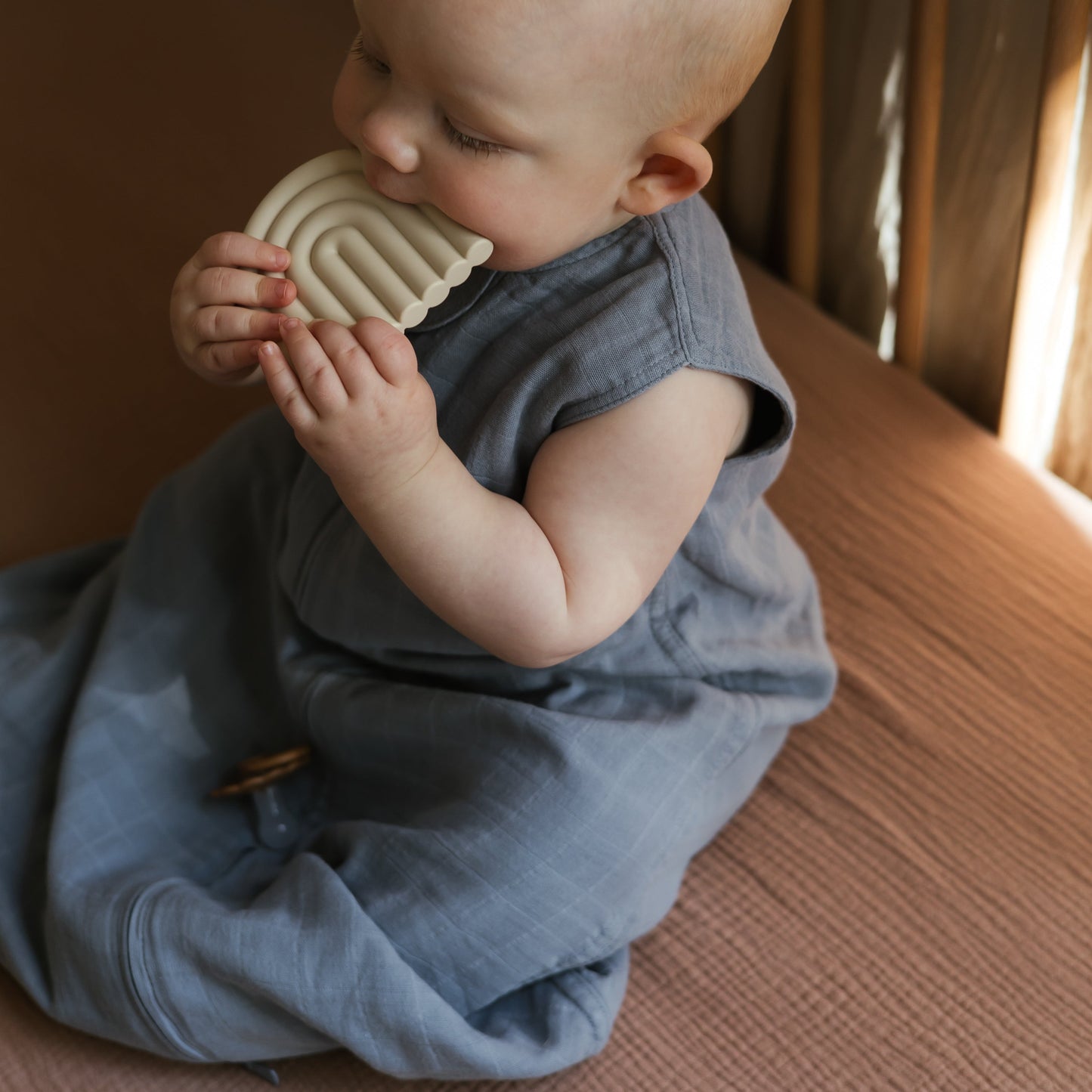 Extra Soft Muslin Crib Sheet - Chickadees Wooden Toys