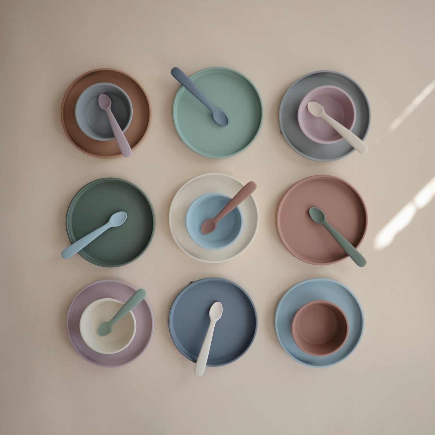 Classic Silicone Suction Plate - Chickadees Wooden Toys