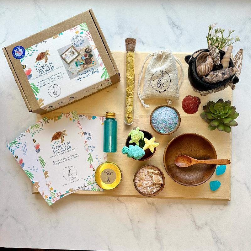 Secrets Of The Ocean - Chickadees Wooden Toys