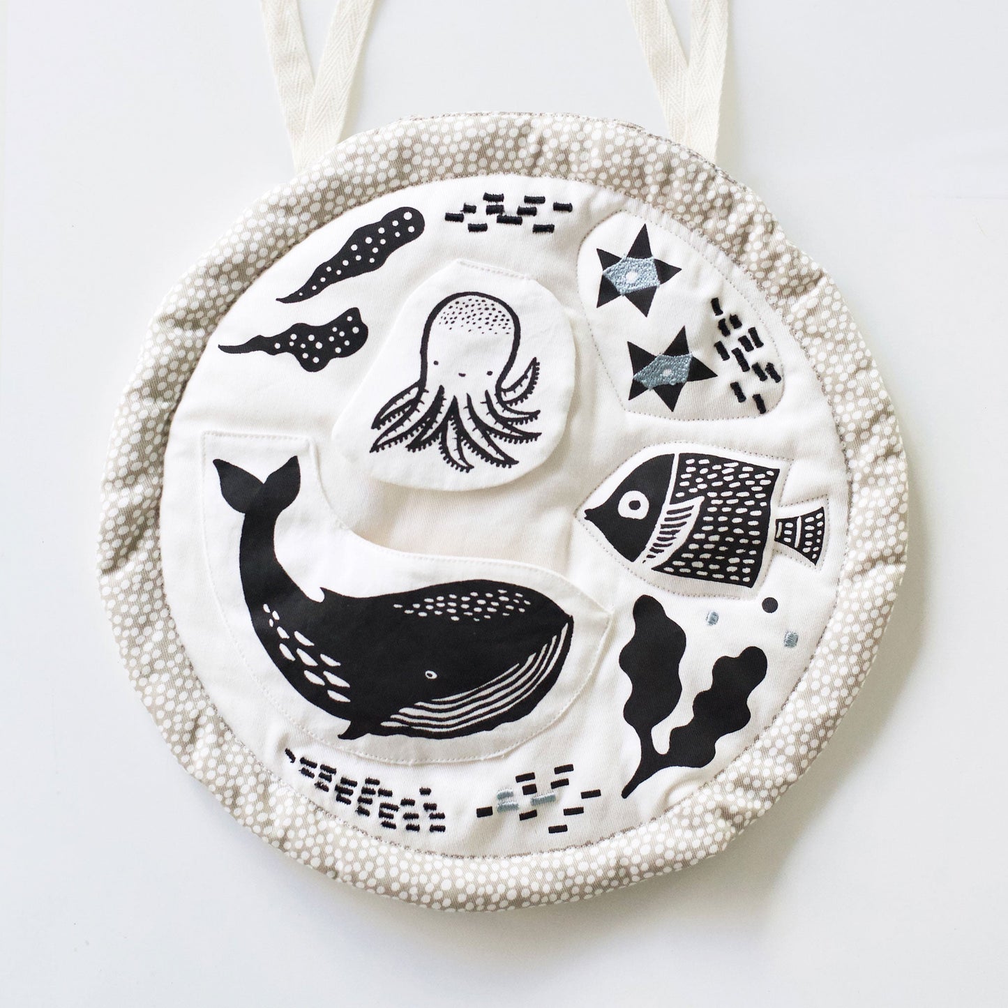 Organic Activity Pad - Ocean - Chickadees Wooden Toys