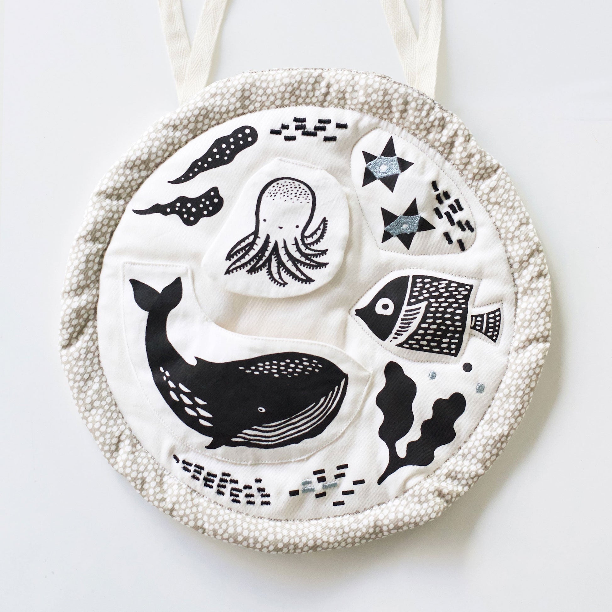 Organic Activity Pad - Ocean - Chickadees Wooden Toys