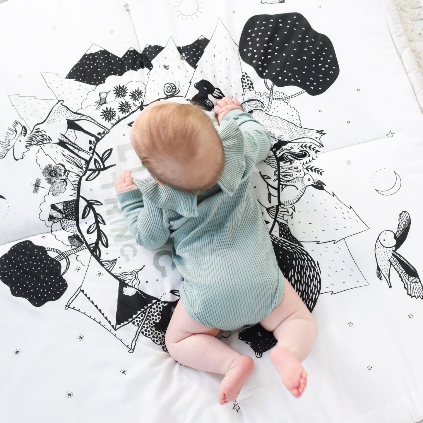 Forest Playmat - Chickadees Wooden Toys