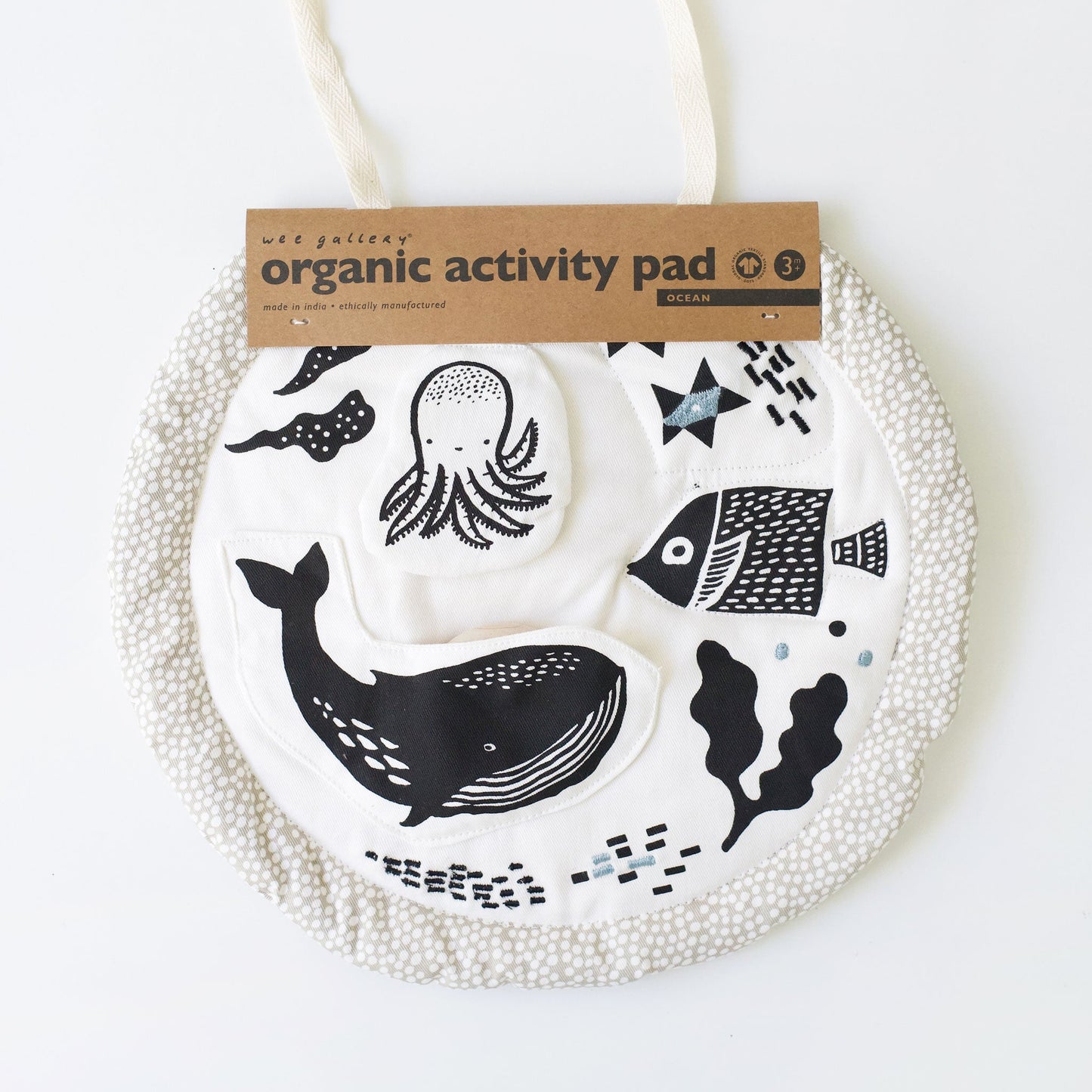 Organic Activity Pad - Ocean - Chickadees Wooden Toys
