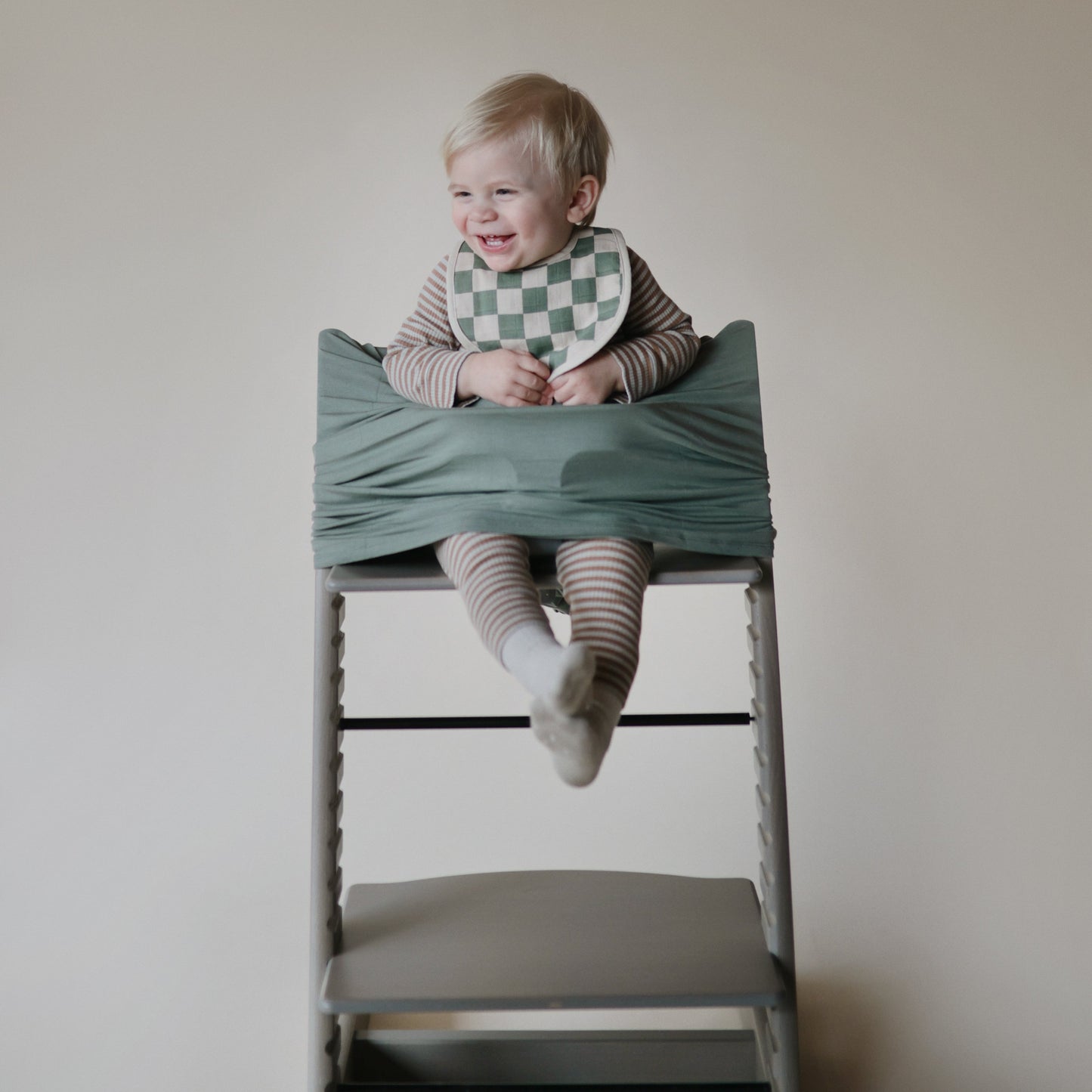 Muslin Bib - Chickadees Wooden Toys