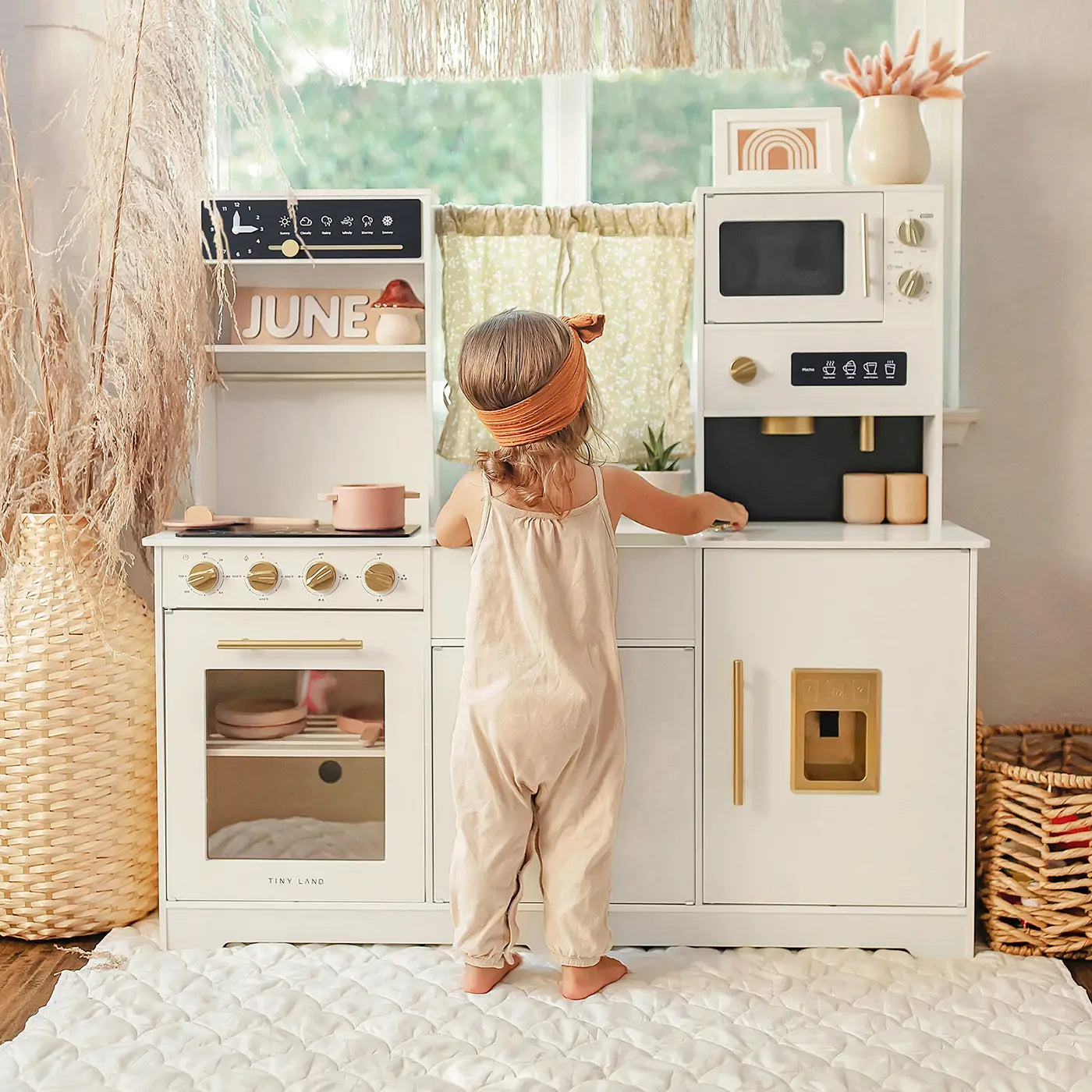 Tiny Land® Iconic Play Kitchen - Cream