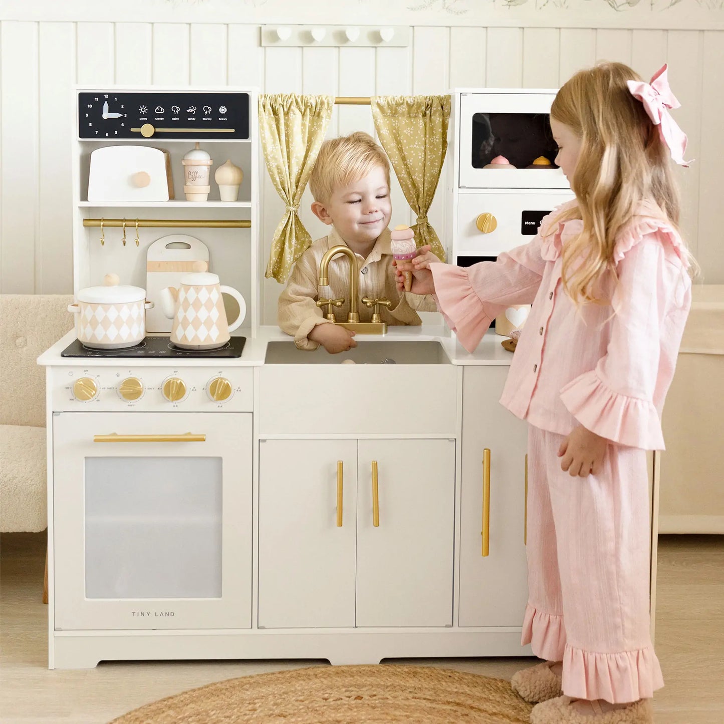 Tiny Land® Iconic Play Kitchen - Cream