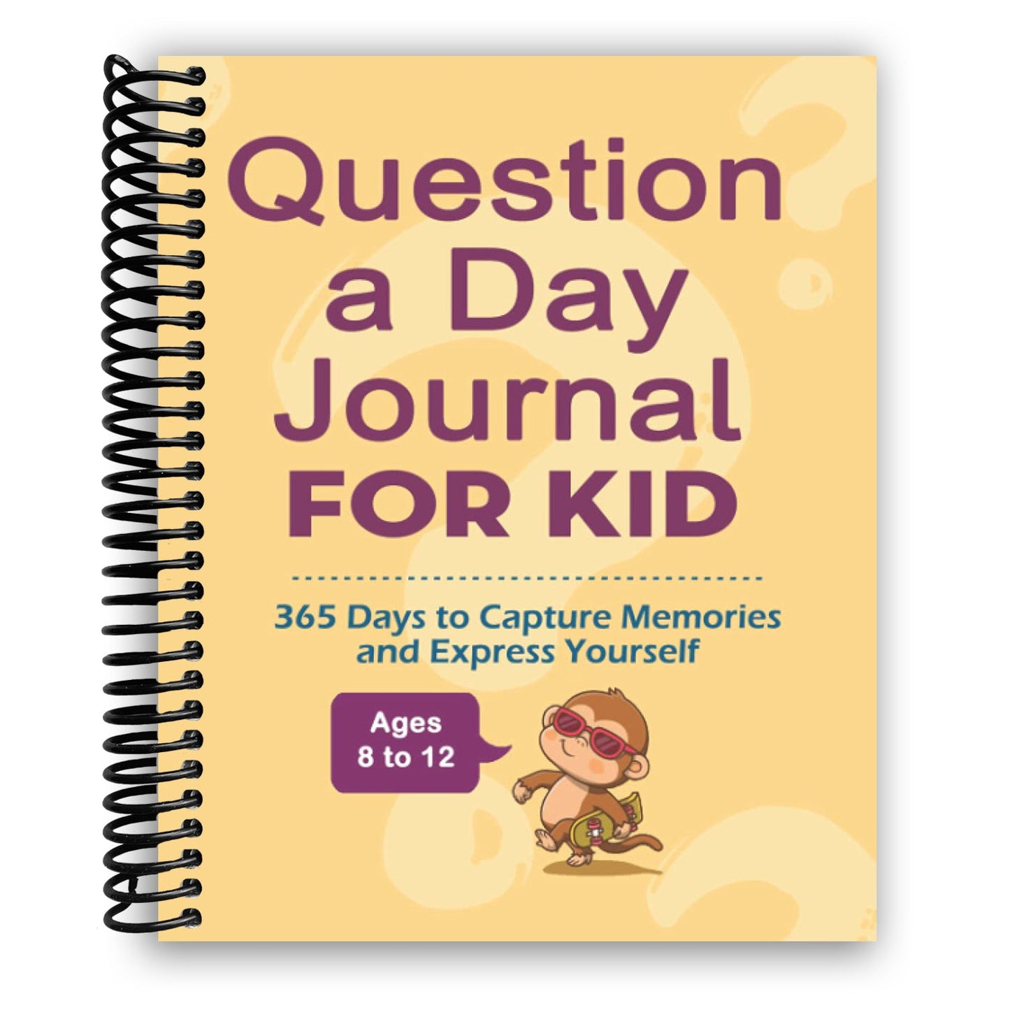 Question a Day Journal for Kids: 365 Days to Capture Memories and Express Yourself (Spiral Bound) - Chickadees Wooden Toys