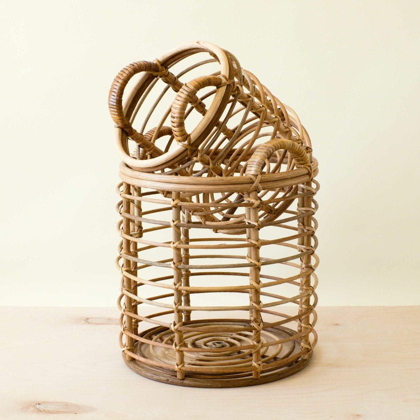 Rattan Cylinder Basket - Storage Baskets, set of 2 | LIKHÂ