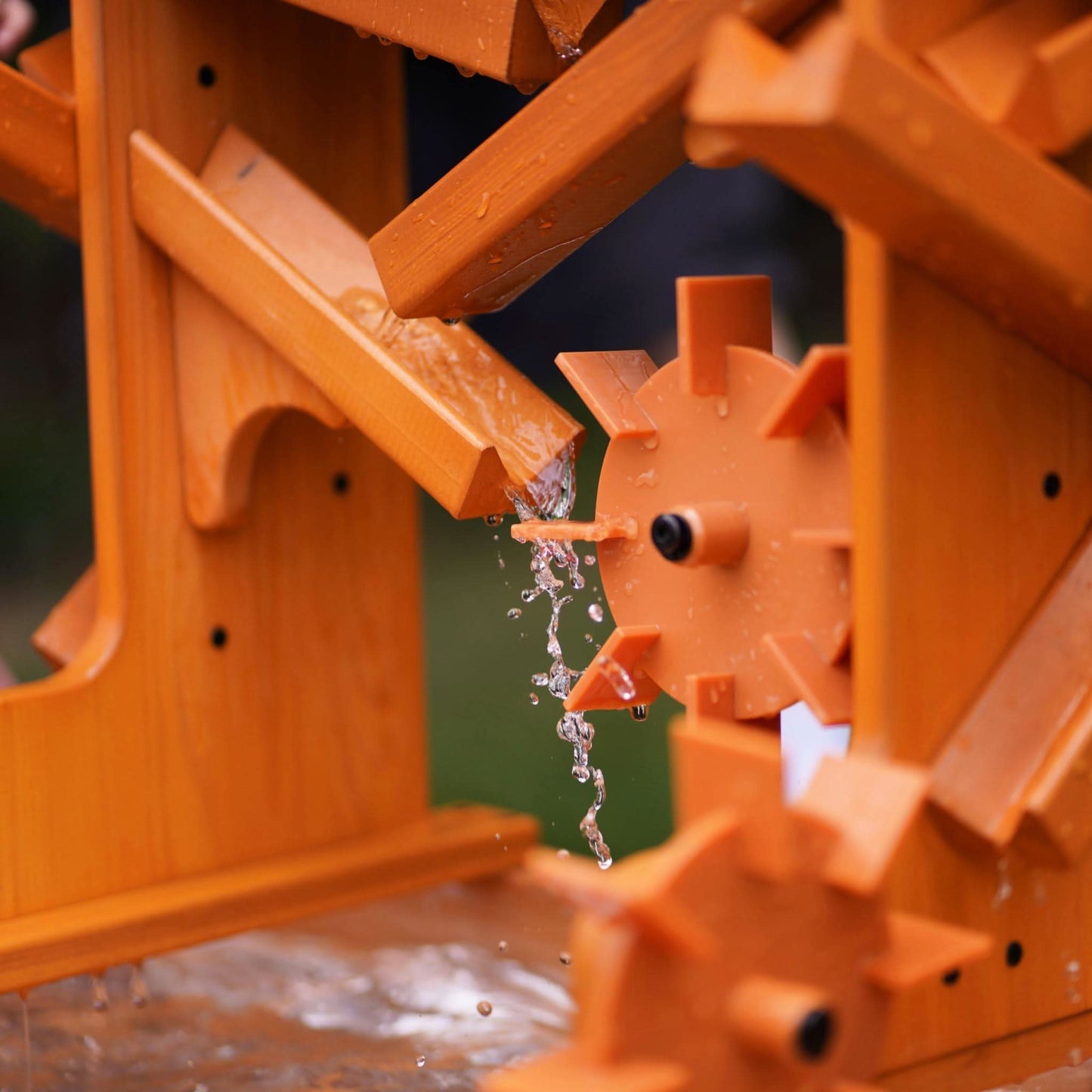 Outdoor Wooden Water Table for Toddlers | Kids’ Sensory Play Station - Chickadees Wooden Toys