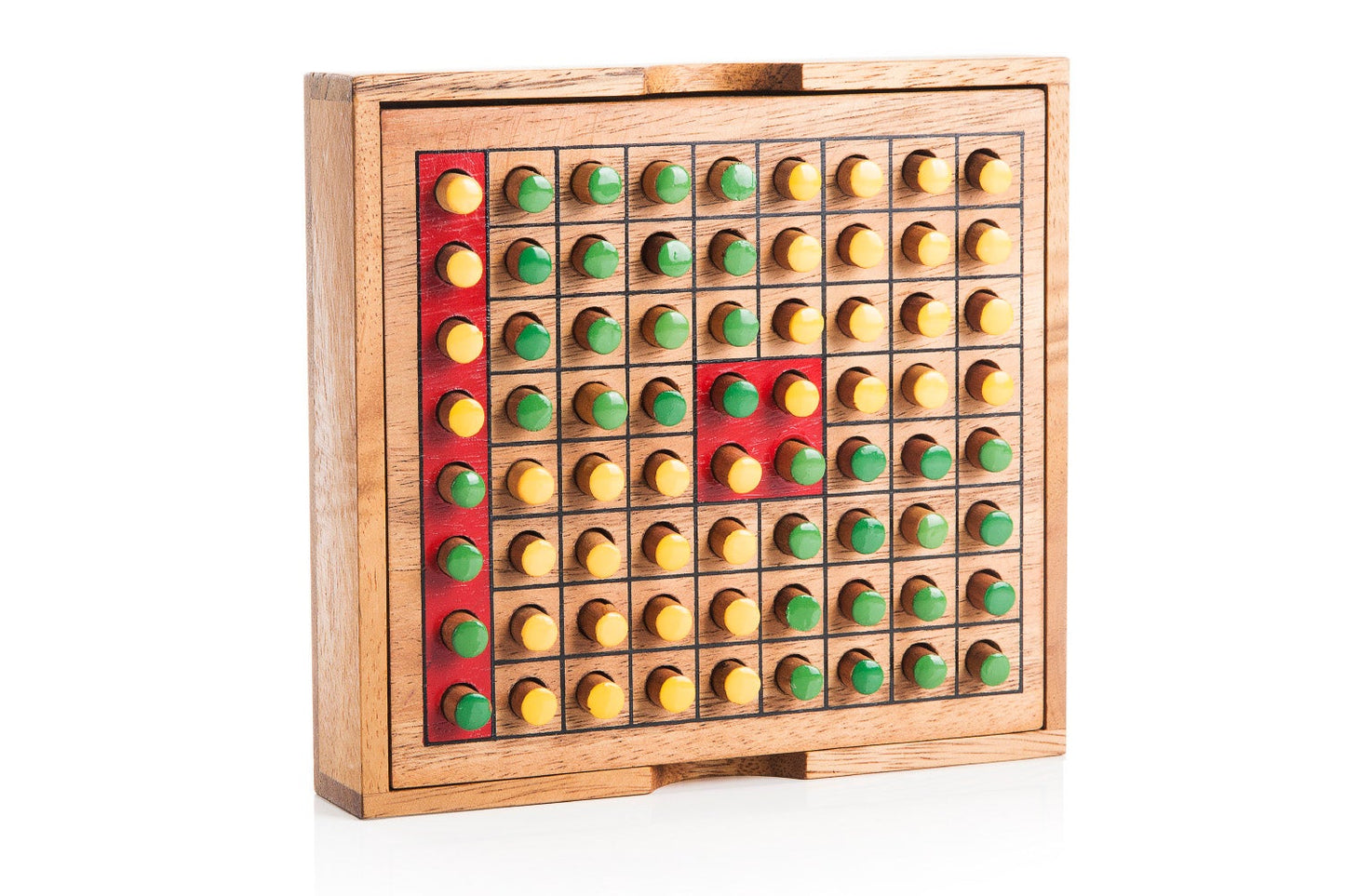 Othello Board Game: Handcrafted Wooden Set for Classic Strategy - Chickadees Wooden Toys