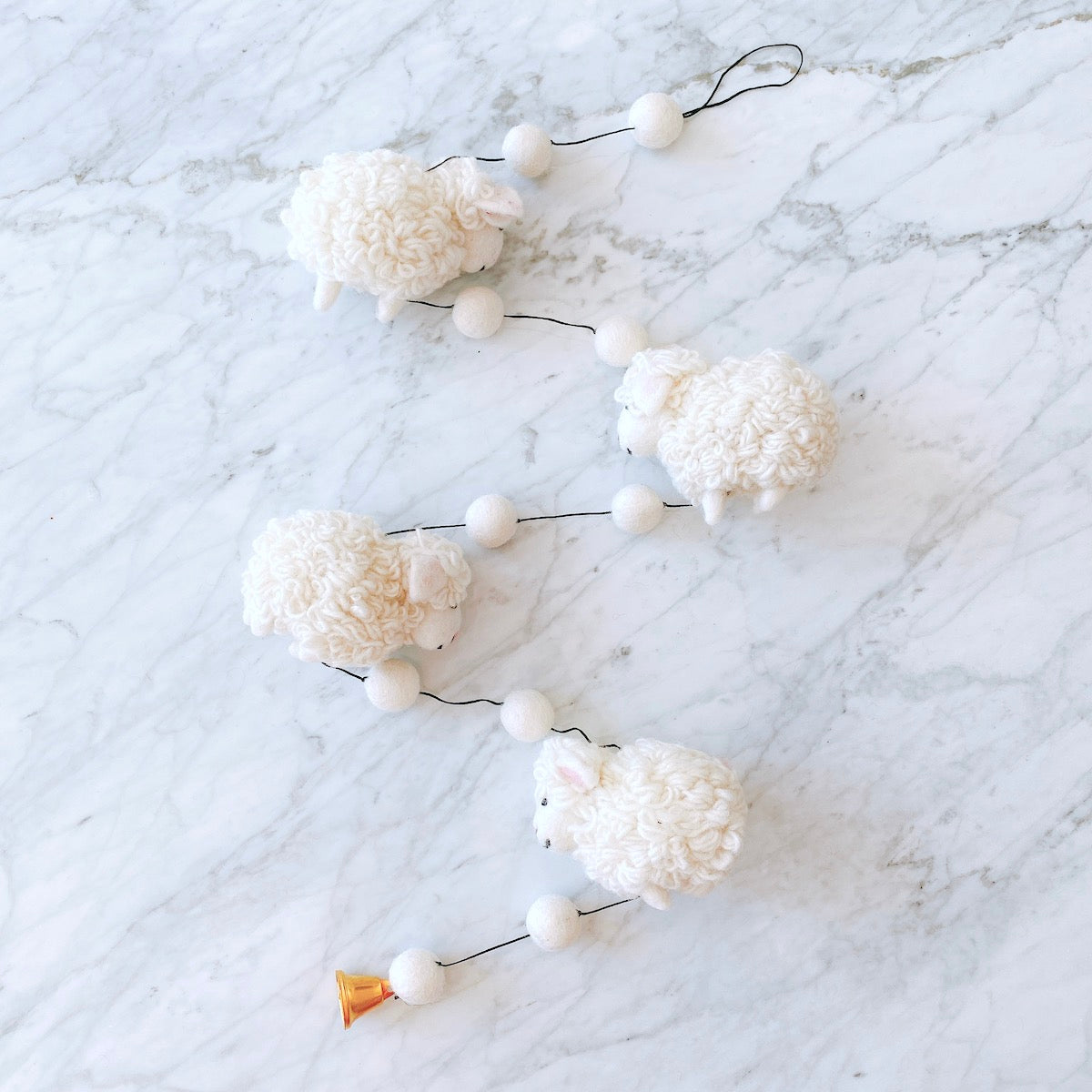 Sheep Garland - Chickadees Wooden Toys