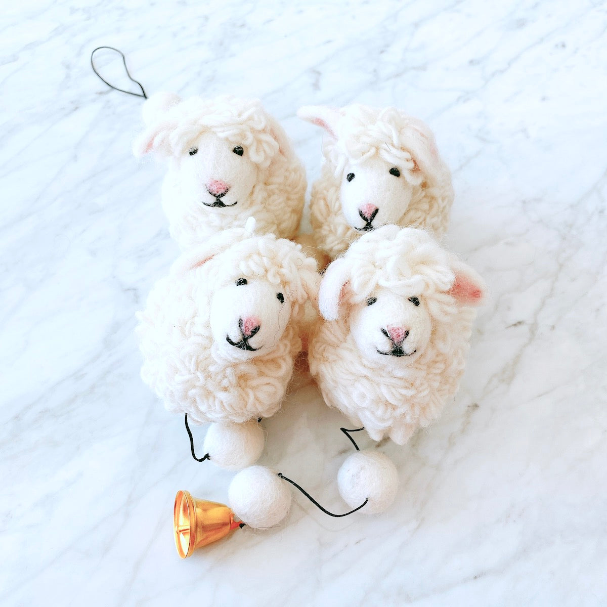 Sheep Garland - Chickadees Wooden Toys
