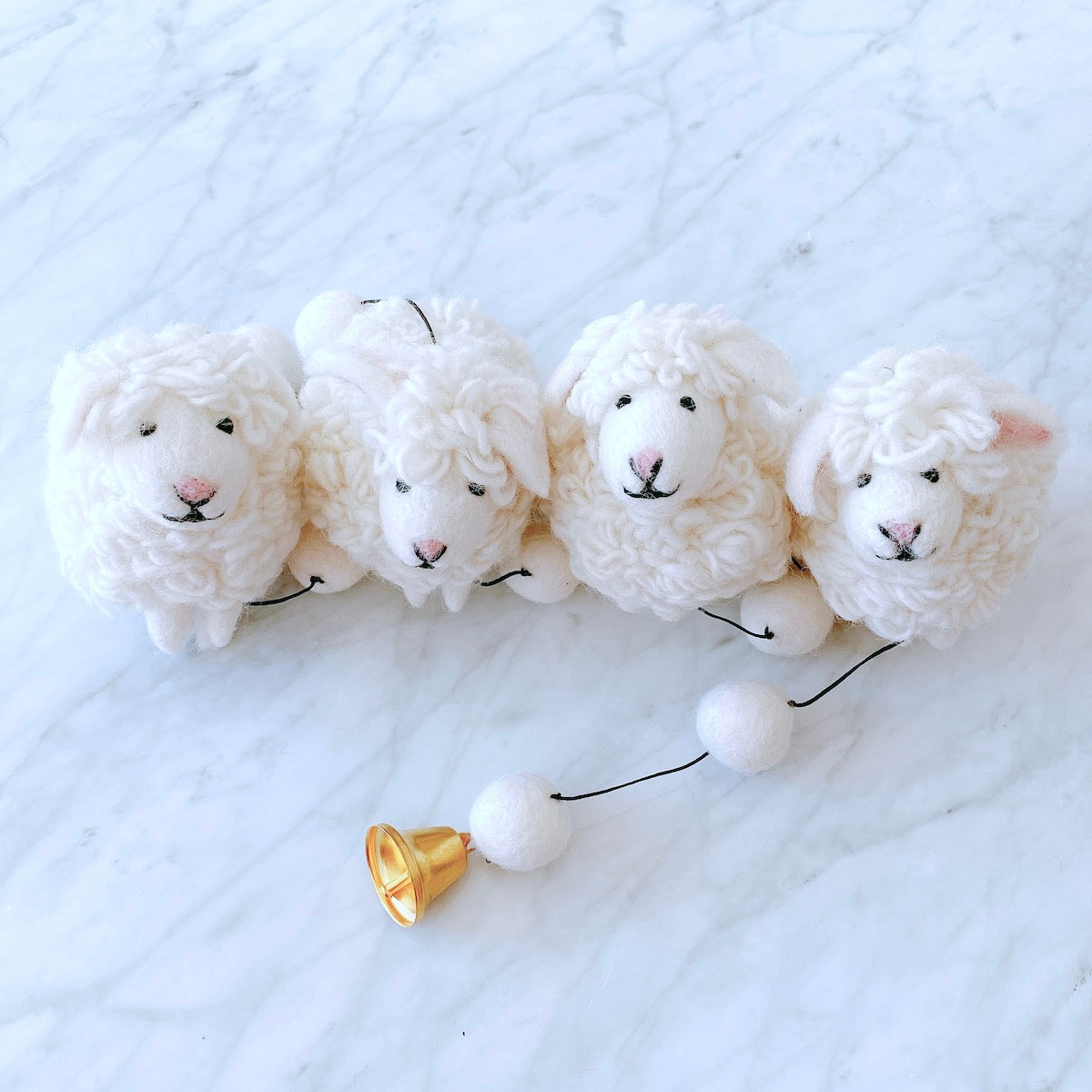 Sheep Garland - Chickadees Wooden Toys