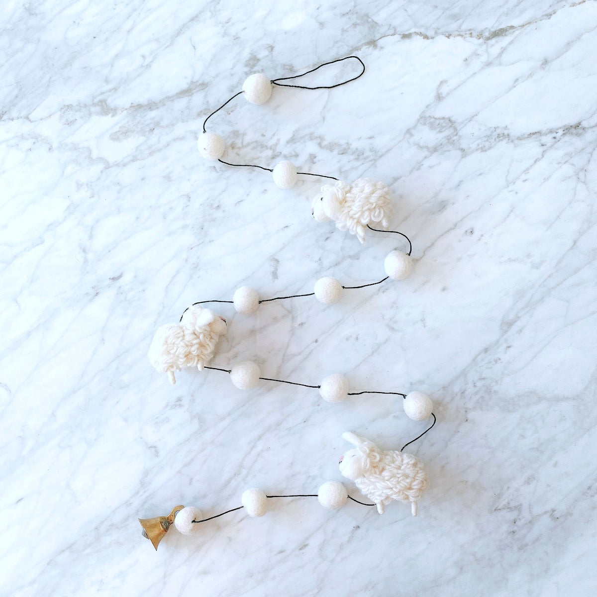 Sheep Garland - Chickadees Wooden Toys