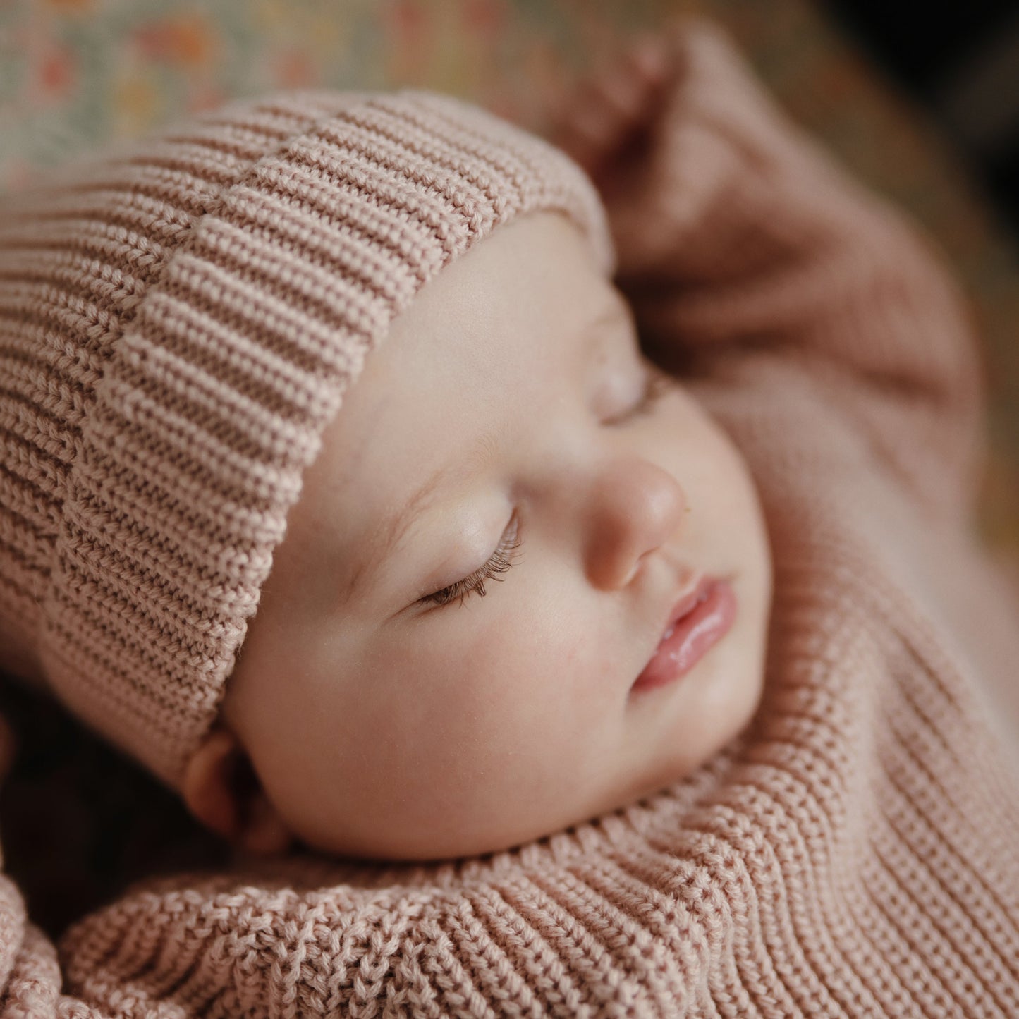 Chunky Knit Beanie - Chickadees Wooden Toys