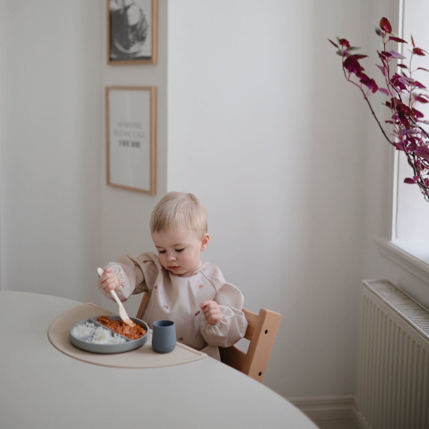 Silicone Placemat - Chickadees Wooden Toys