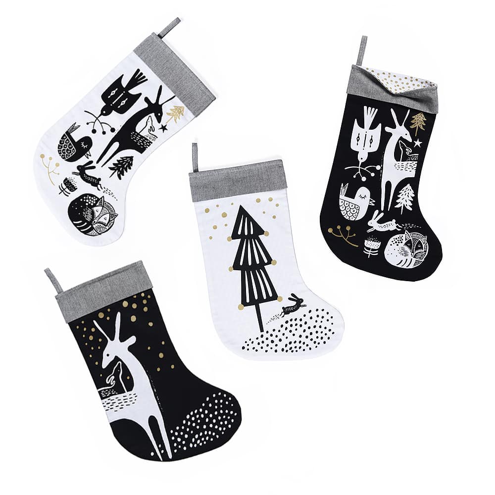 Deer Stocking - Chickadees Wooden Toys