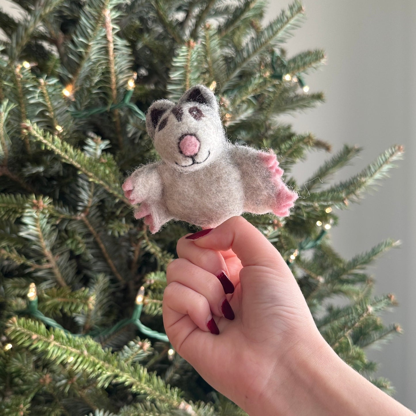 Sugar Glider Finger Puppet - Chickadees Wooden Toys