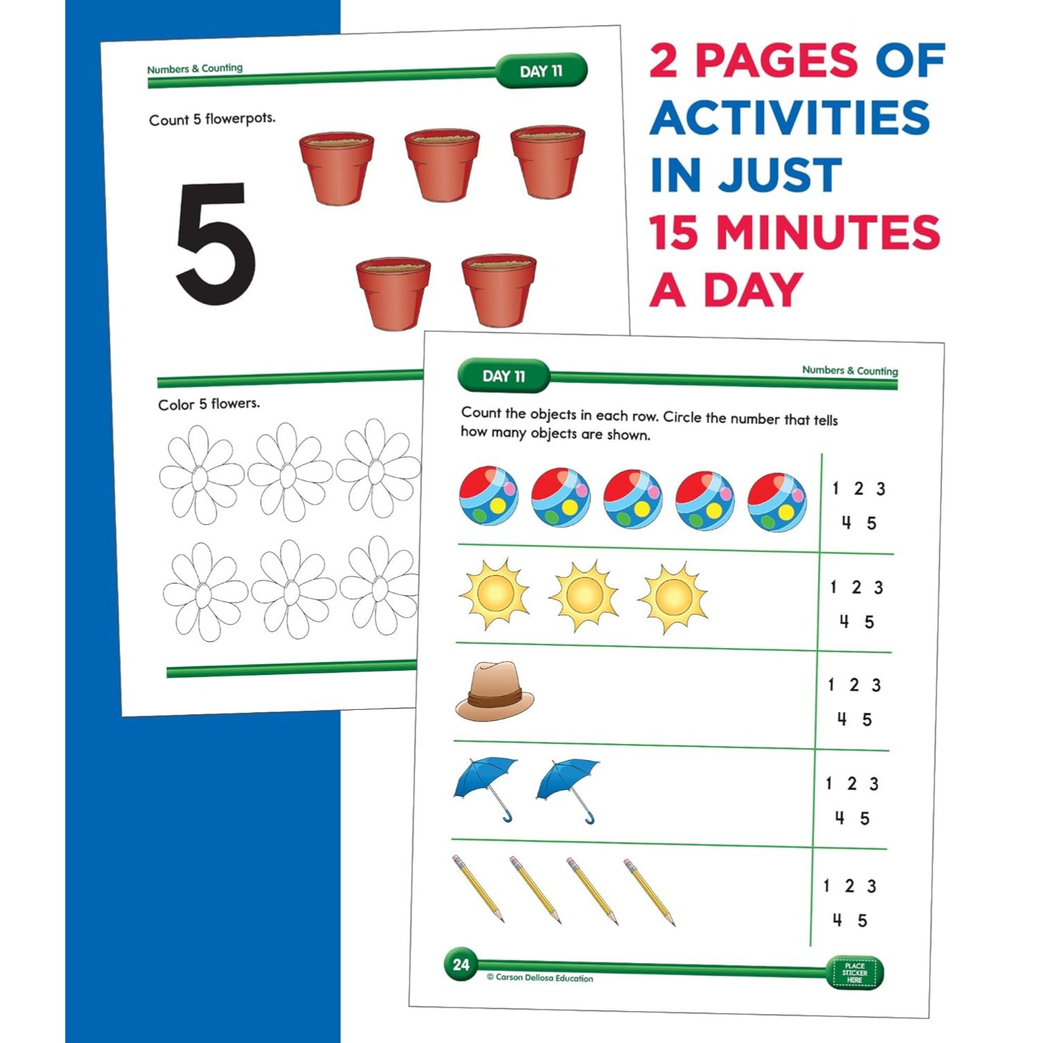 Summer Bridge Activities PreK-K Workbooks, Ages 4-5 (Spiral Bound) - Chickadees Wooden Toys