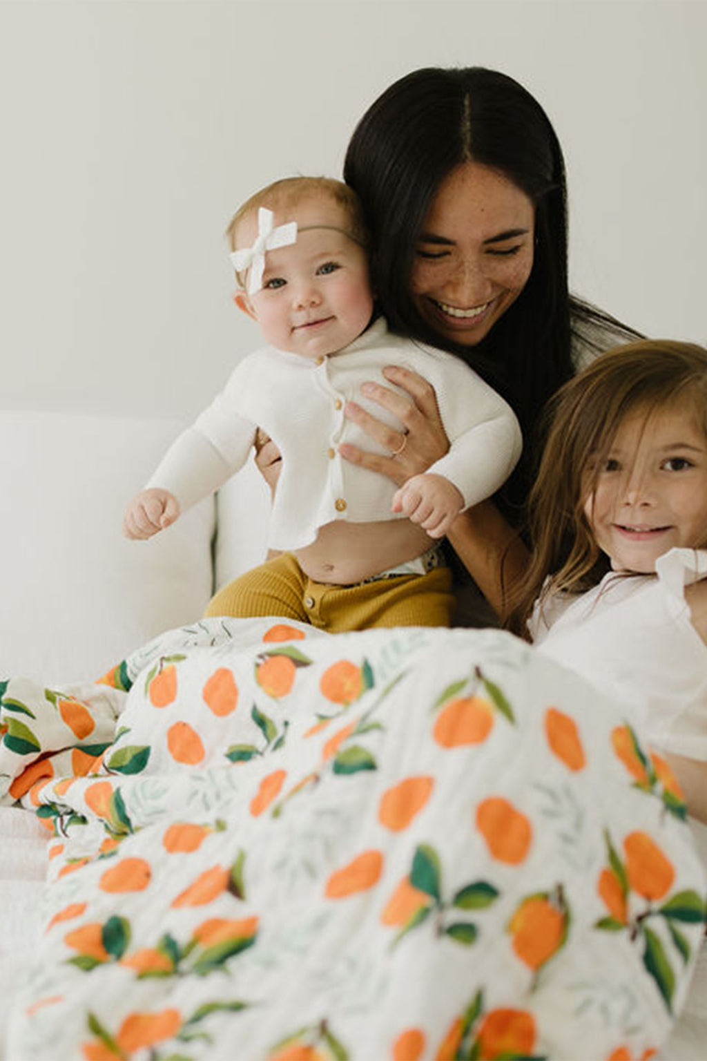 Clementine Throw Blanket - Chickadees Wooden Toys