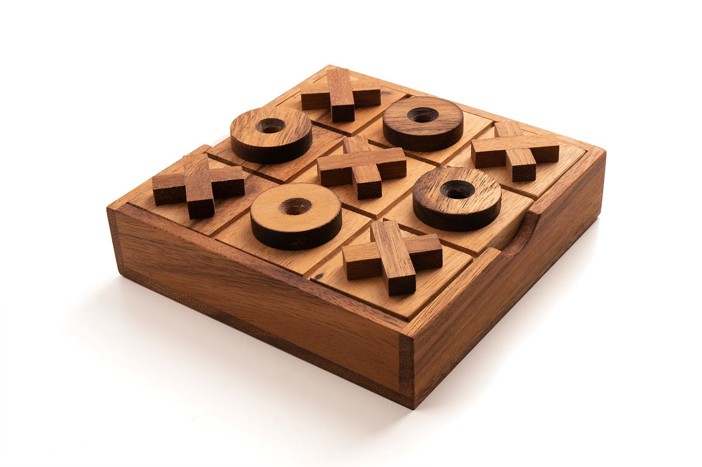 XOXO Game - XOX Game For Kids - Chickadees Wooden Toys