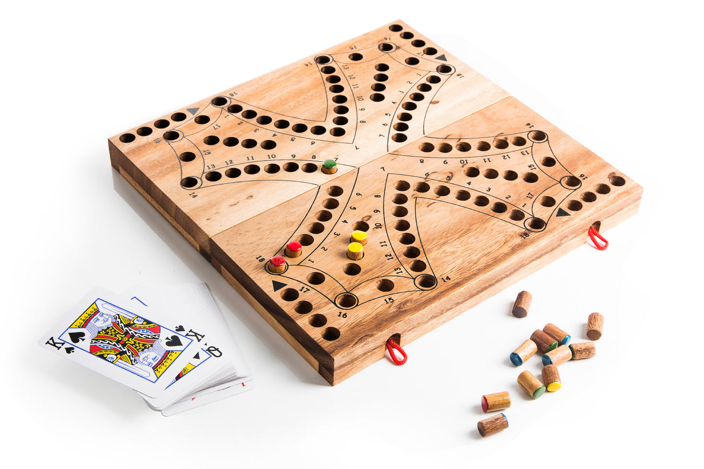 Tock 4 - Family Strategy Board Game - Chickadees Wooden Toys