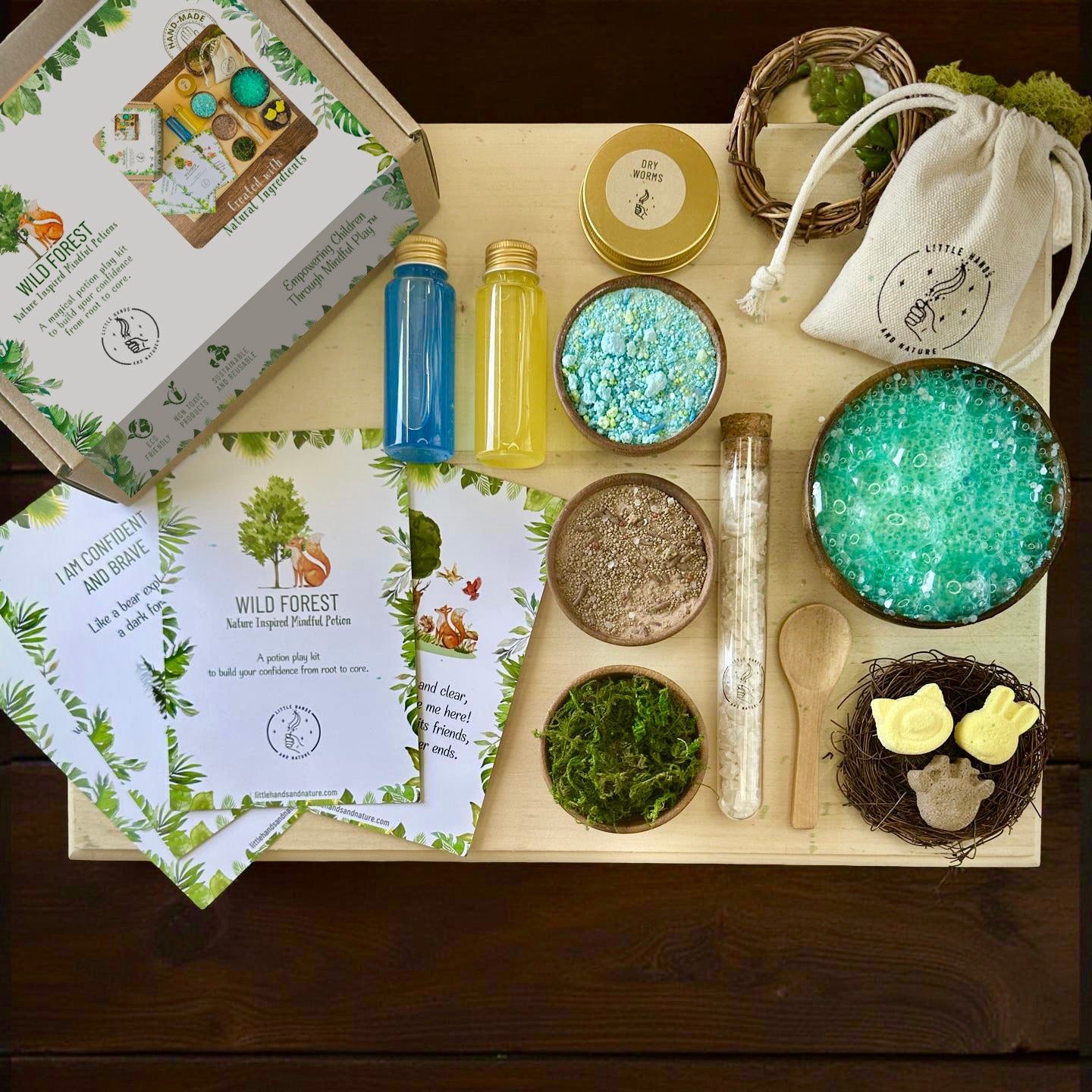 Wild Forest Potion Kit - Chickadees Wooden Toys