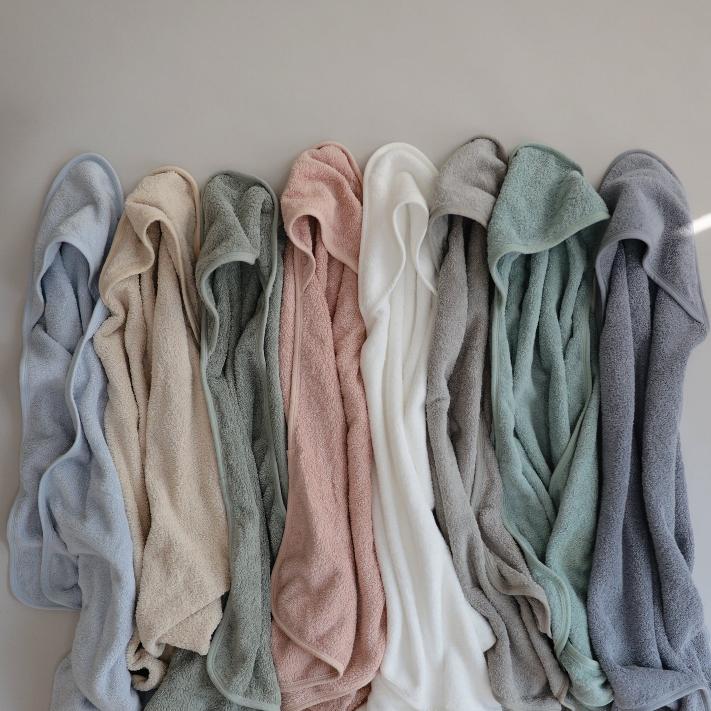 Organic Cotton Baby Hooded Towel - Chickadees Wooden Toys