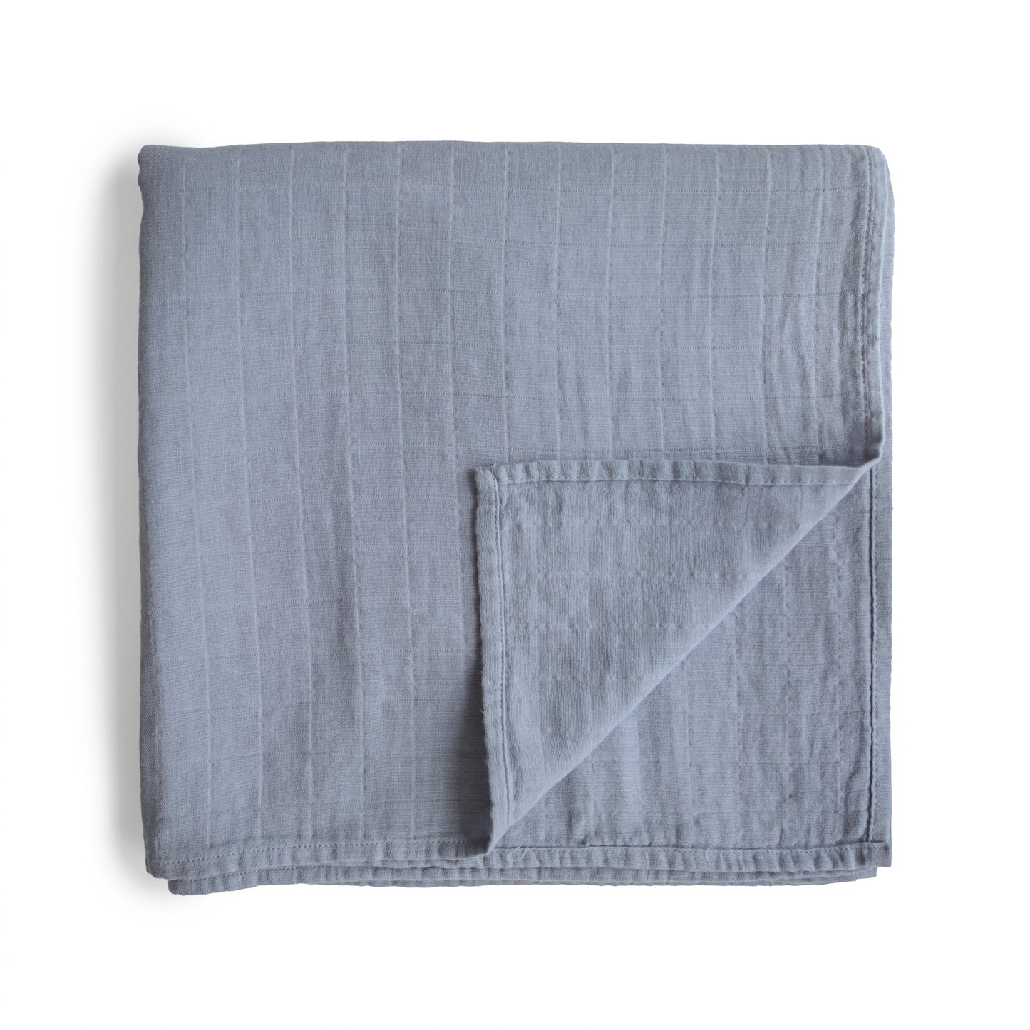 Organic Cotton Muslin Swaddle Blanket - Chickadees Wooden Toys