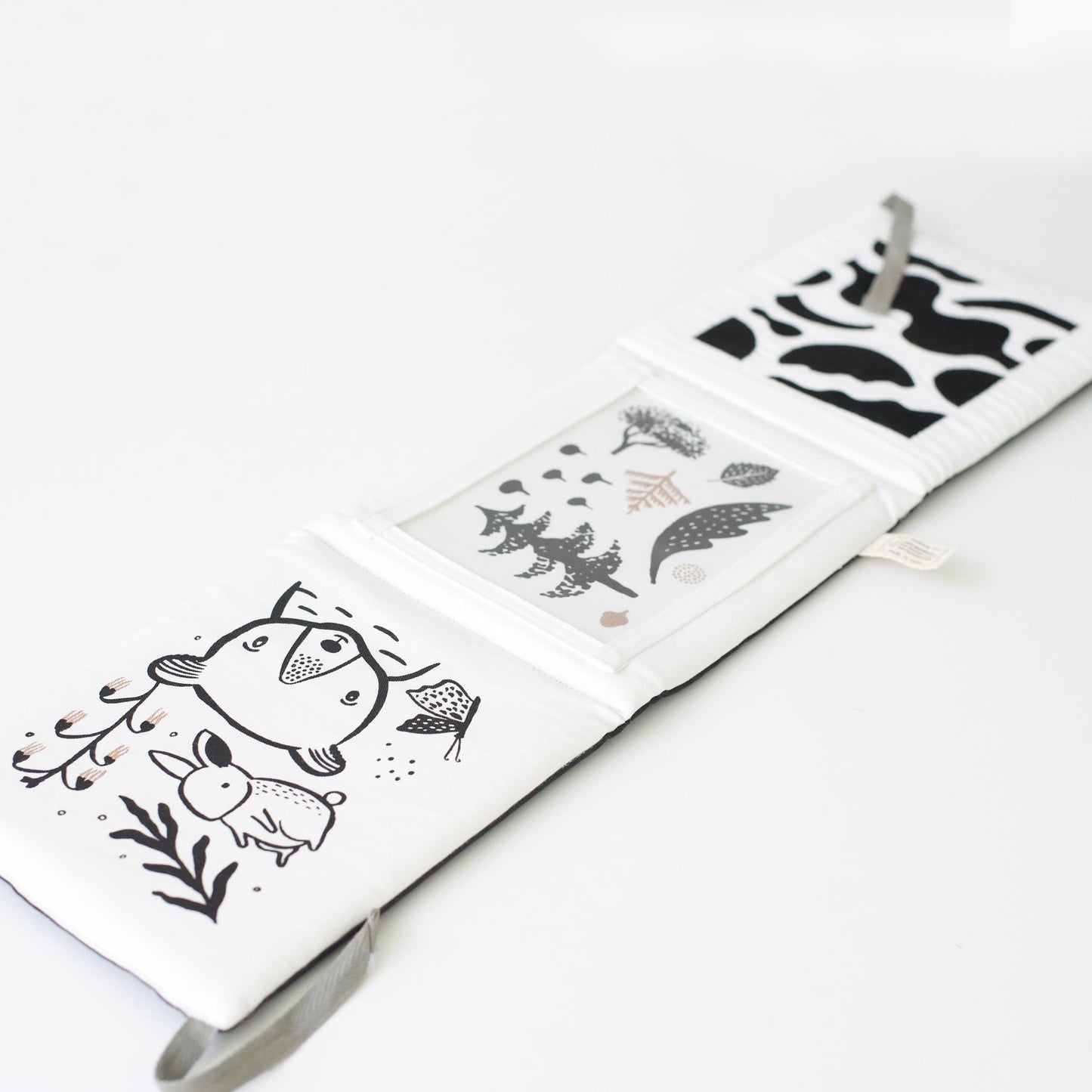 Baby Tummy Time Gallery with Mirror Bundle - Chickadees Wooden Toys
