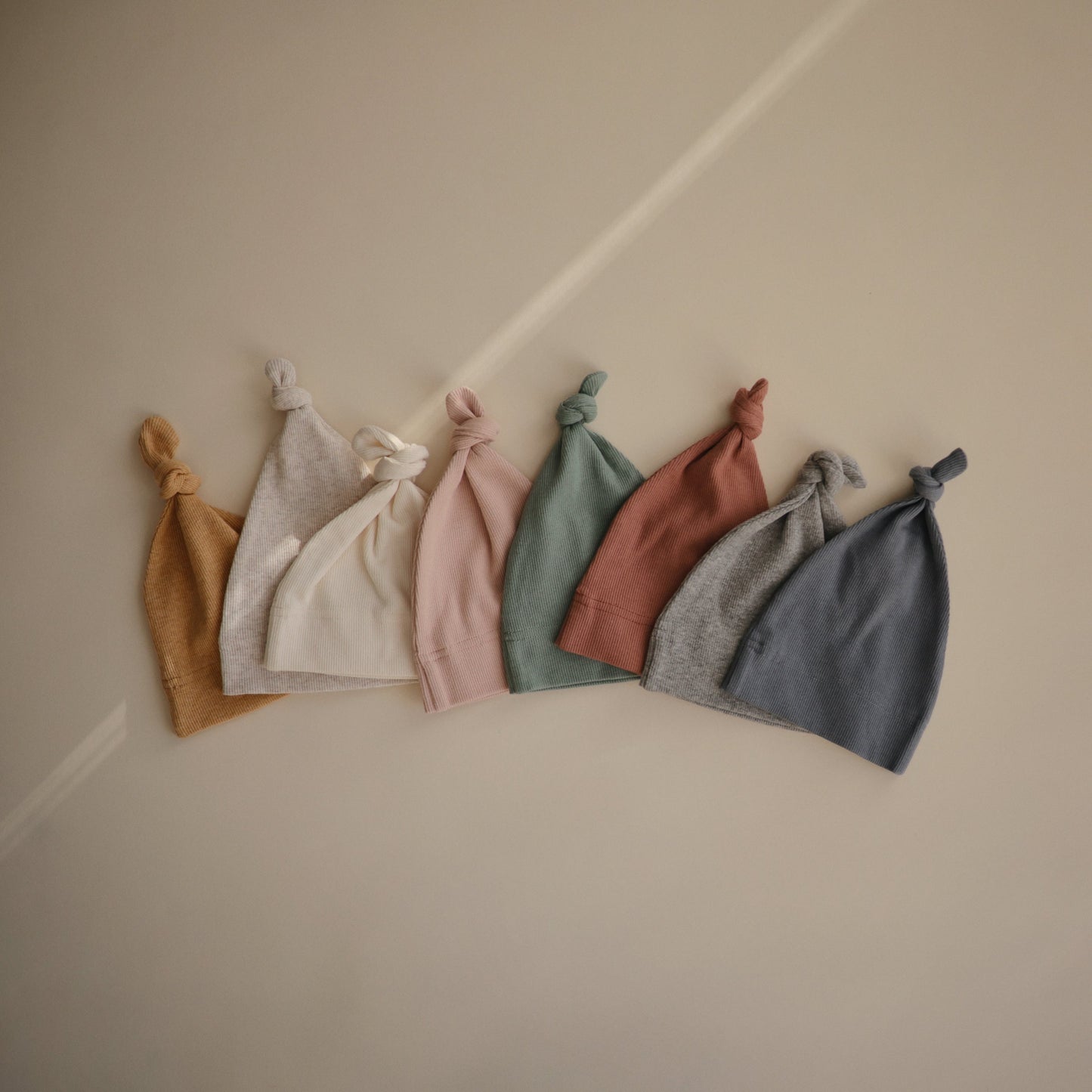 Ribbed Baby Beanie - Chickadees Wooden Toys