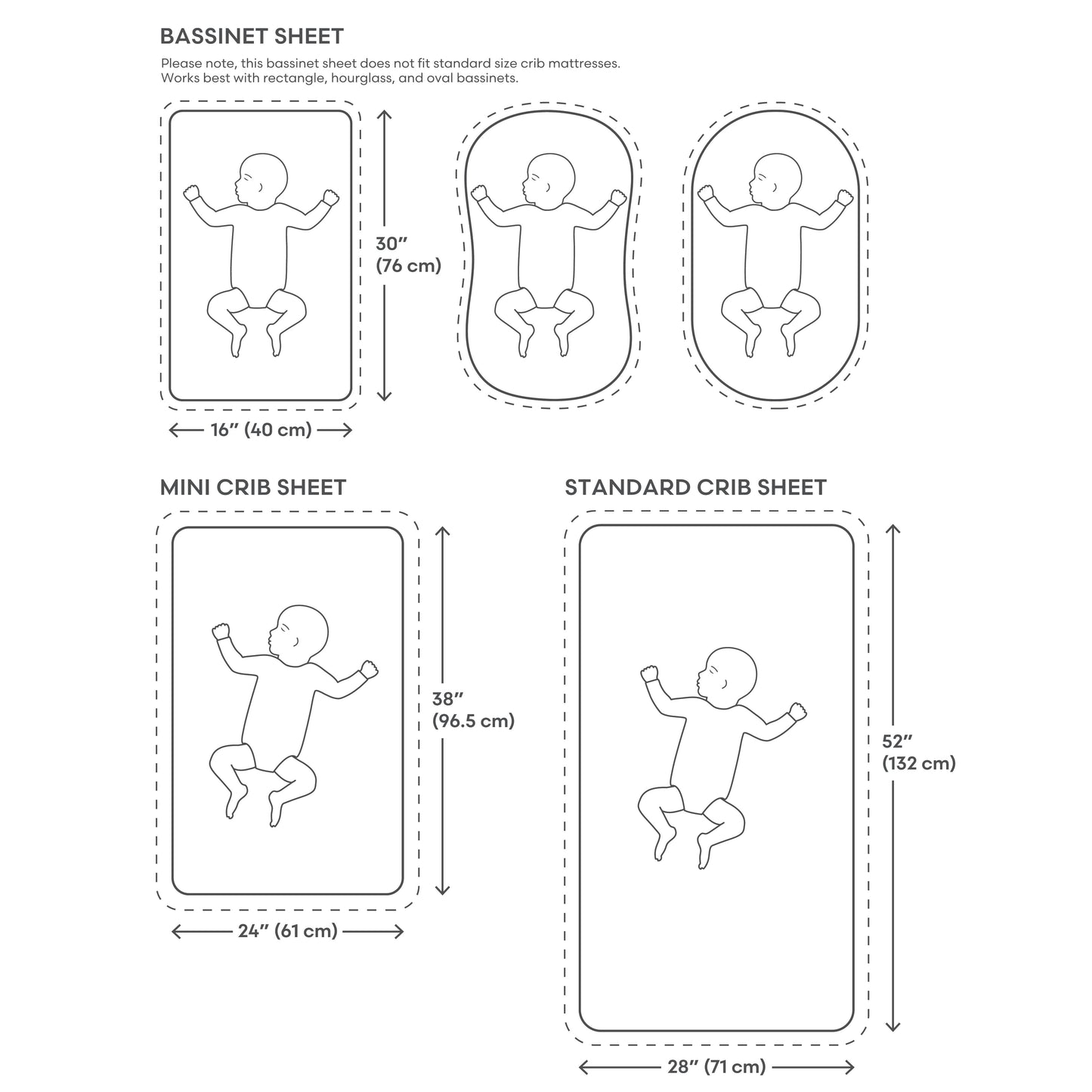 Extra Soft Bassinet Muslin Crib Sheet - Chickadees Wooden Toys