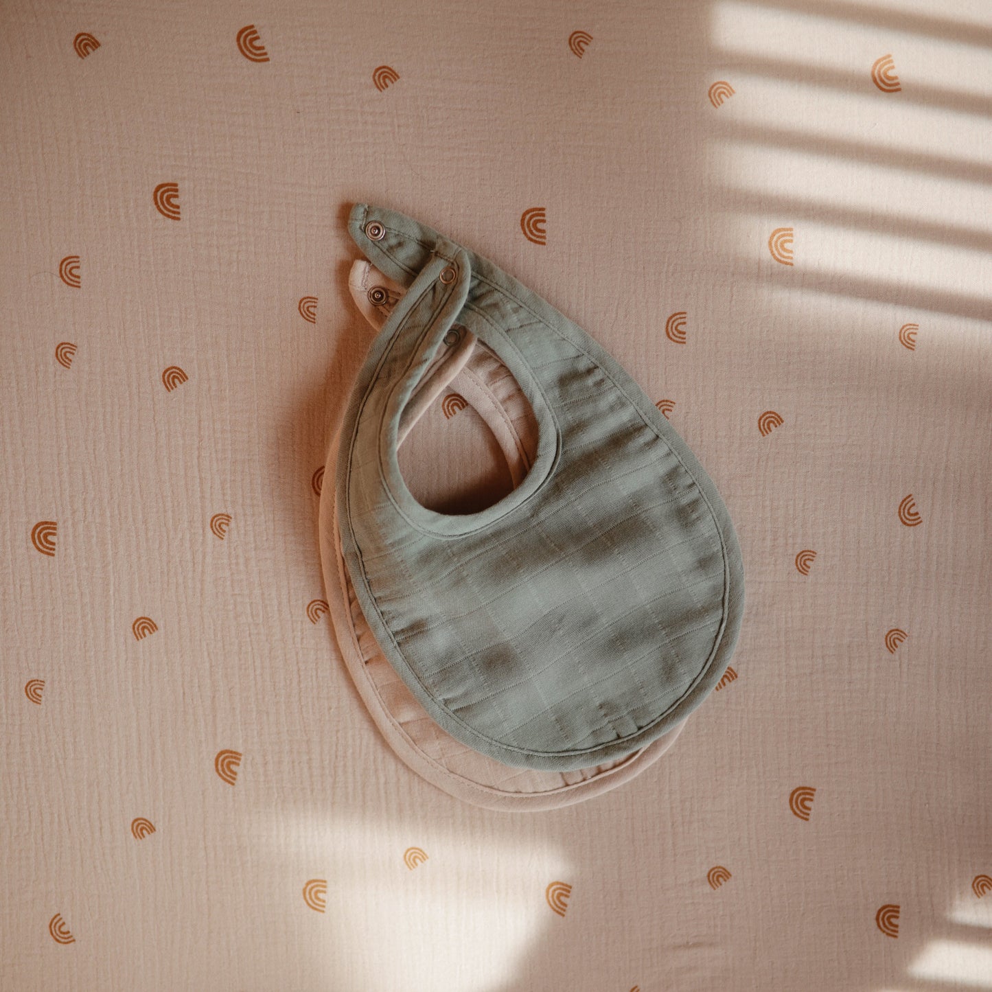 Muslin Bib - Chickadees Wooden Toys