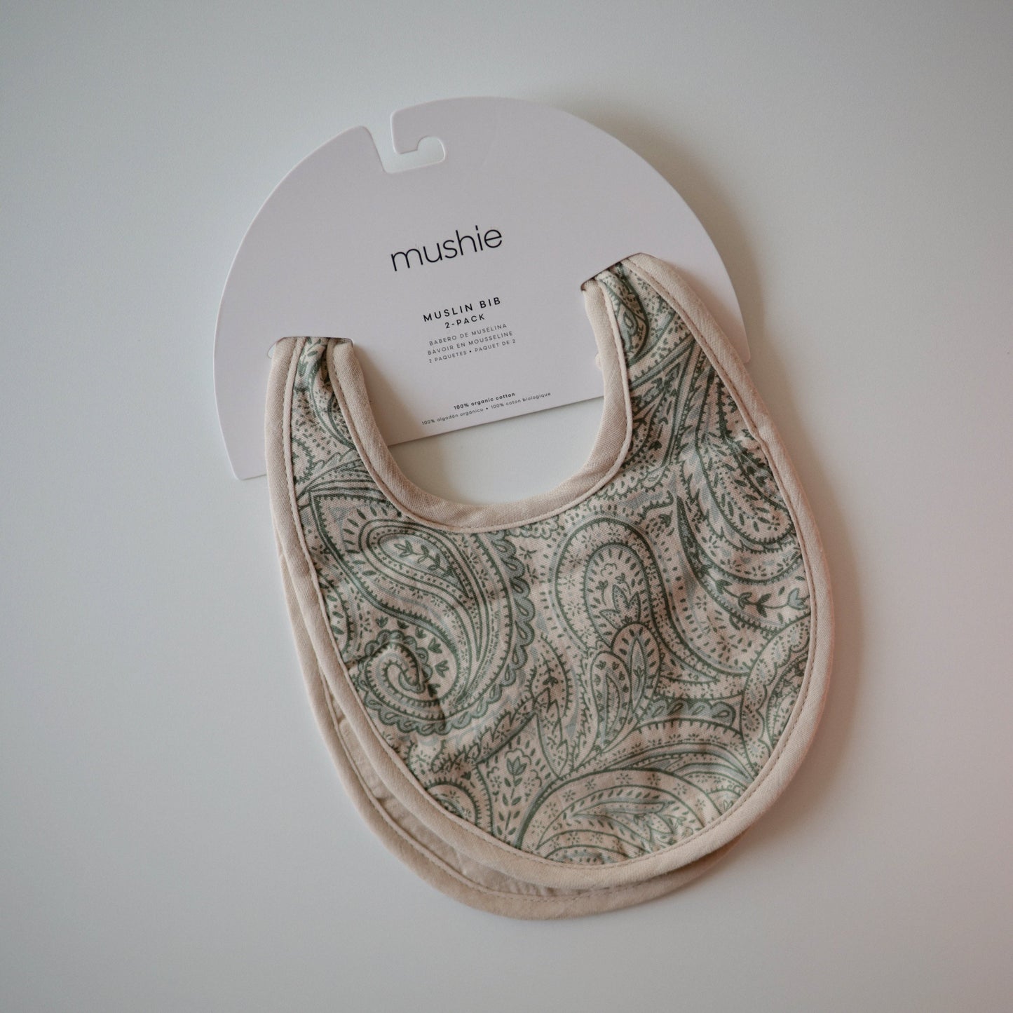 Muslin Bib - Chickadees Wooden Toys