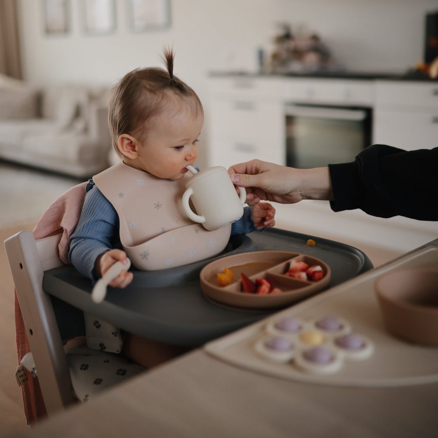 Silicone Suction Bowl - Chickadees Wooden Toys
