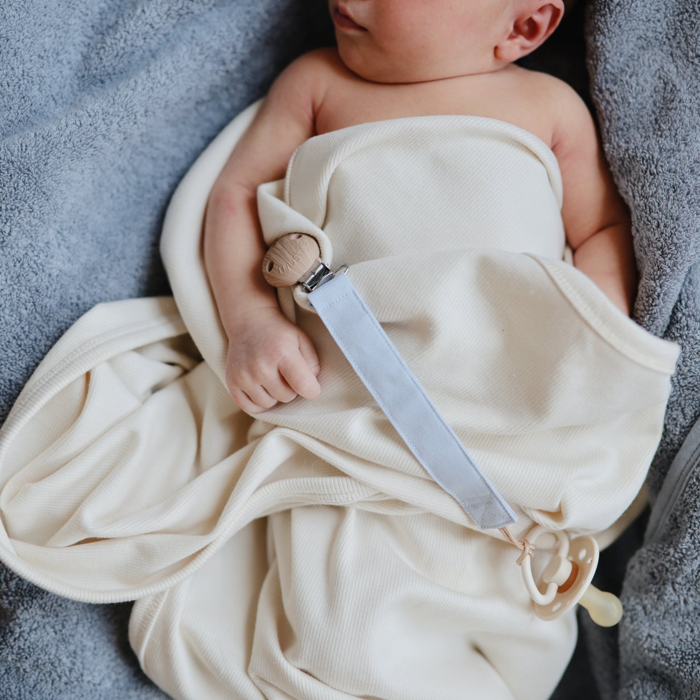 Ribbed Baby Blanket - Chickadees Wooden Toys