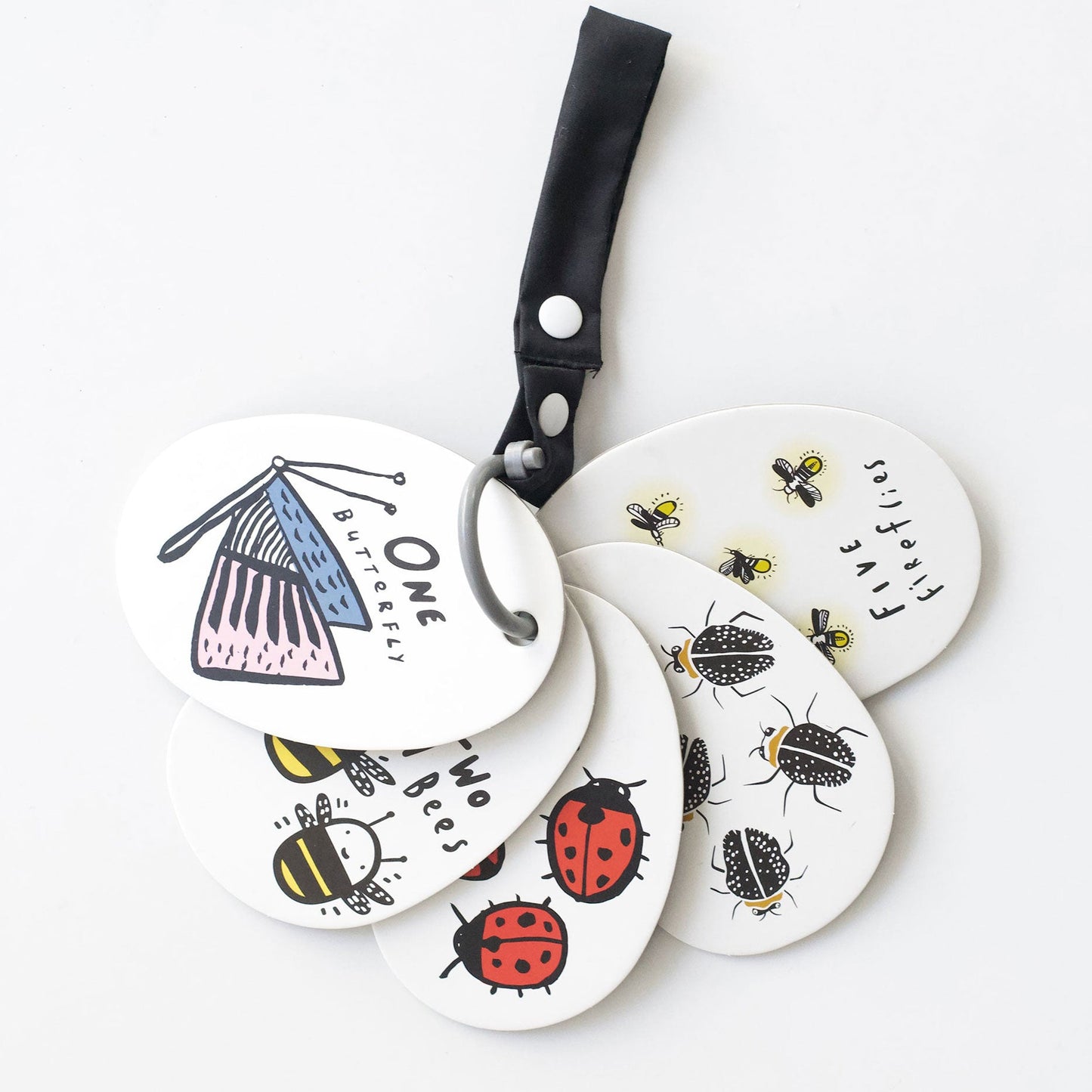Stroller Cards - I See Bugs to Count - Chickadees Wooden Toys