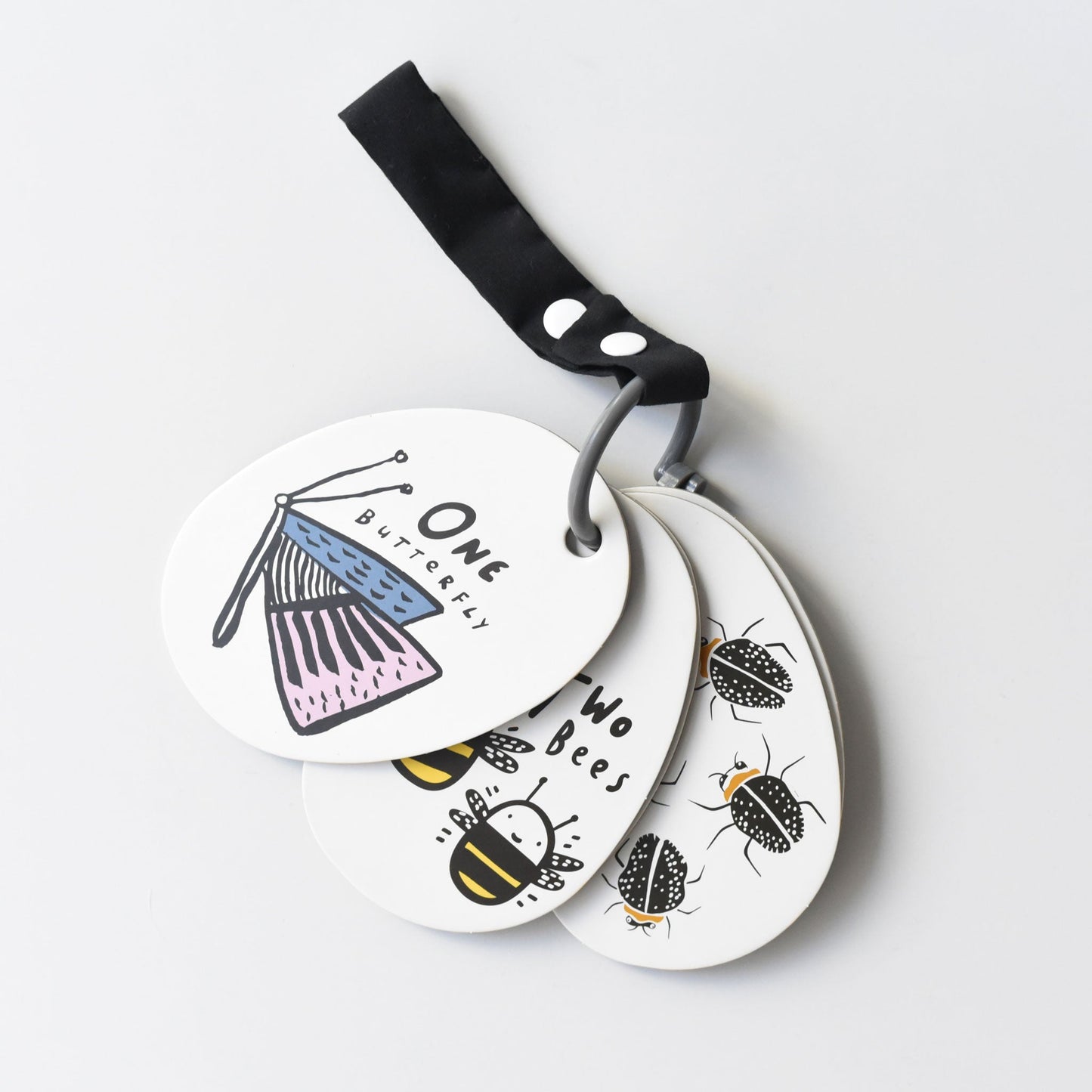 Stroller Cards - I See Bugs to Count - Chickadees Wooden Toys