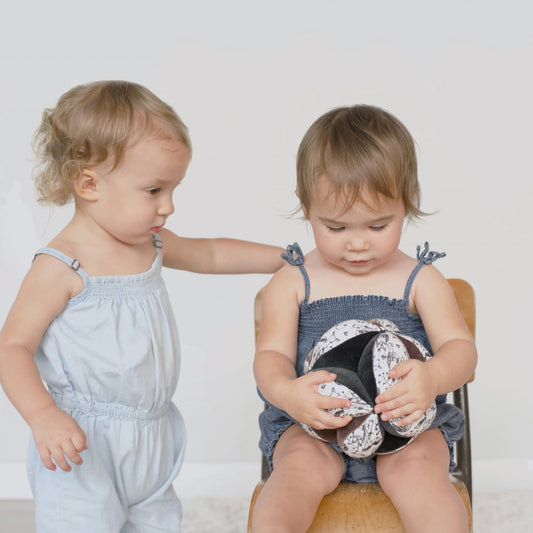 Clutch Ball - Woodland - Chickadees Wooden Toys