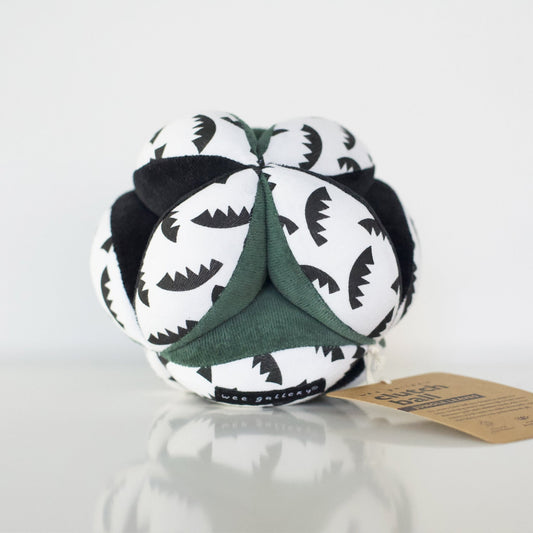 Clutch Ball - Jungle Leaves - Chickadees Wooden Toys