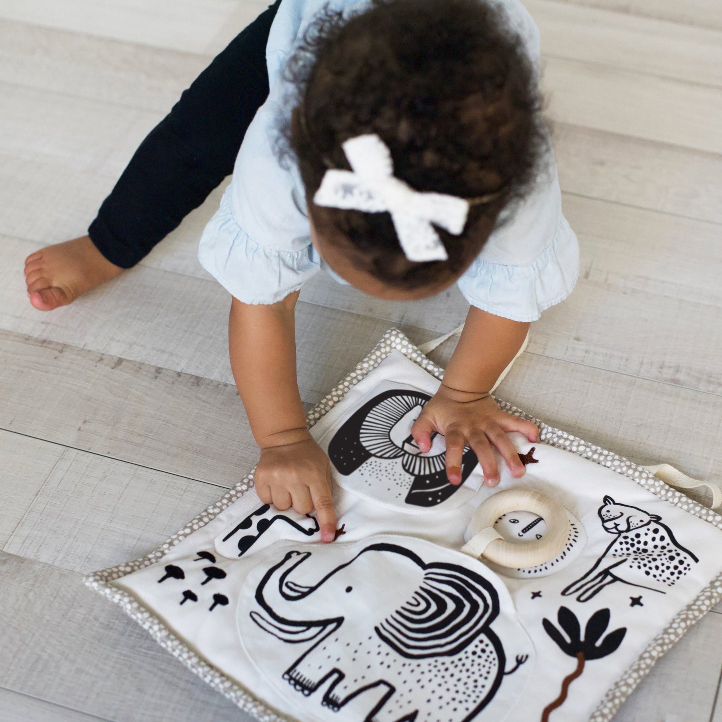 Organic Activity Pad - Safari - Chickadees Wooden Toys