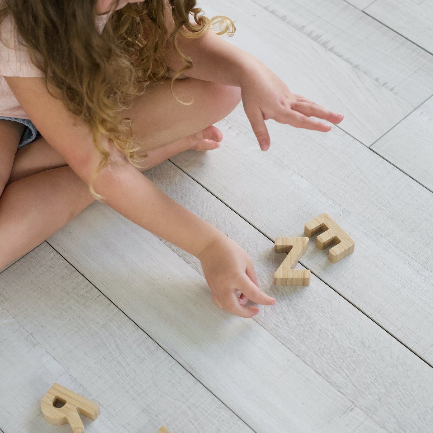 Bamboo Alphabet - Chickadees Wooden Toys