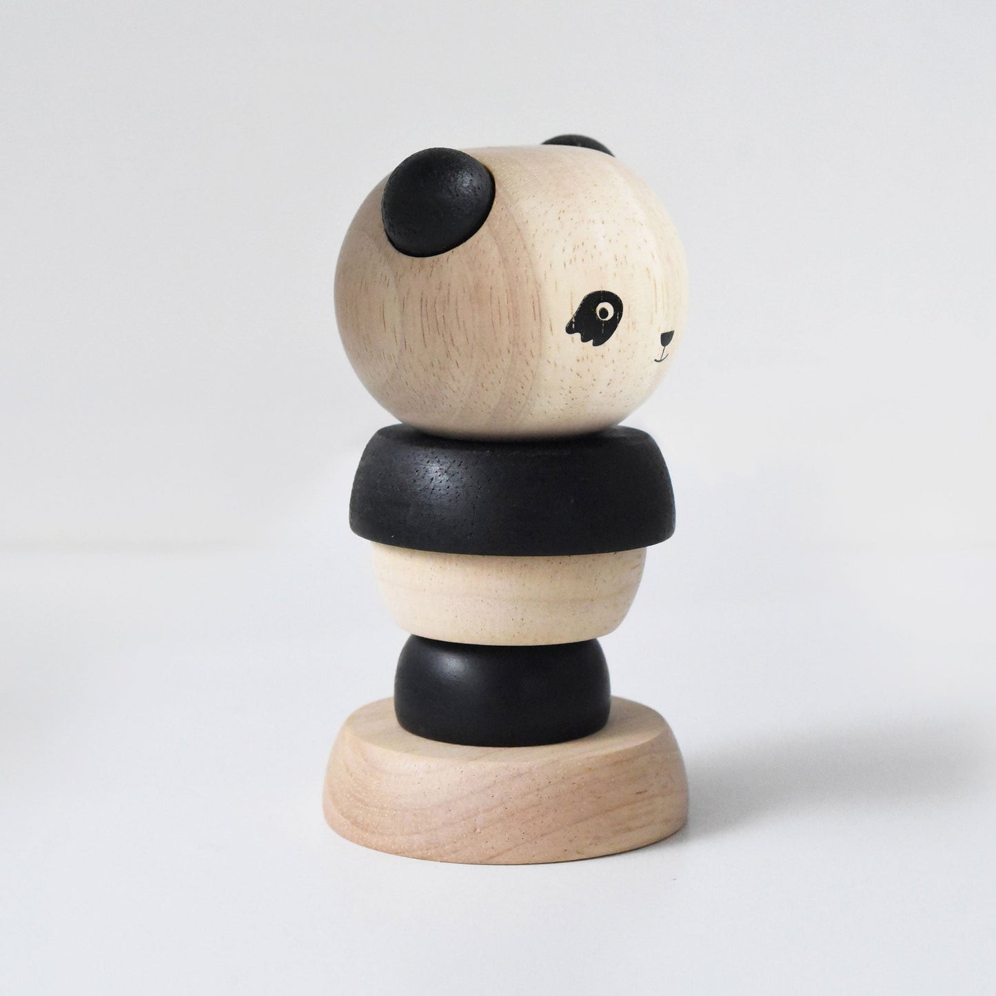 Wood Stacker - Panda - Chickadees Wooden Toys