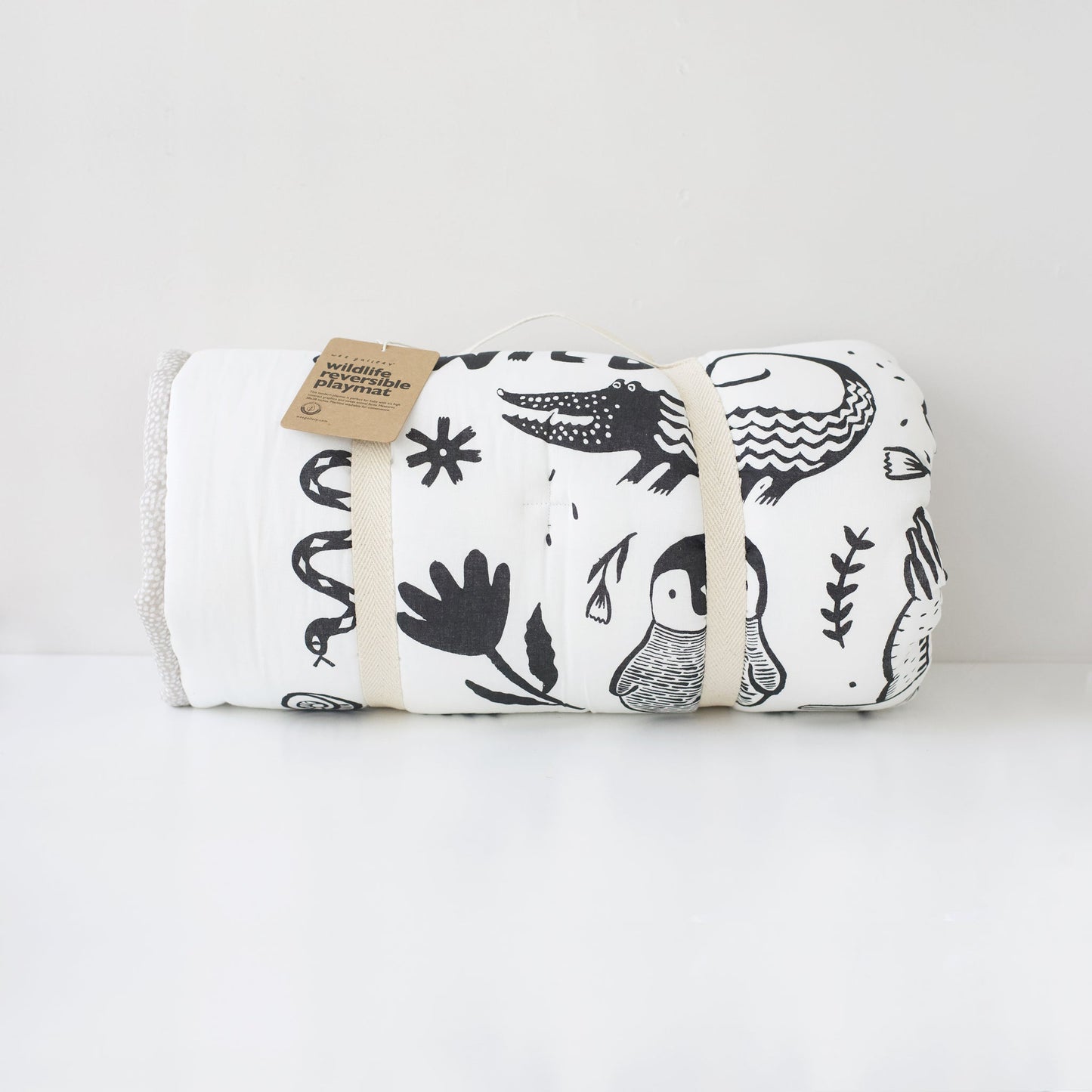 Wildlife Reversible Playmat - Chickadees Wooden Toys