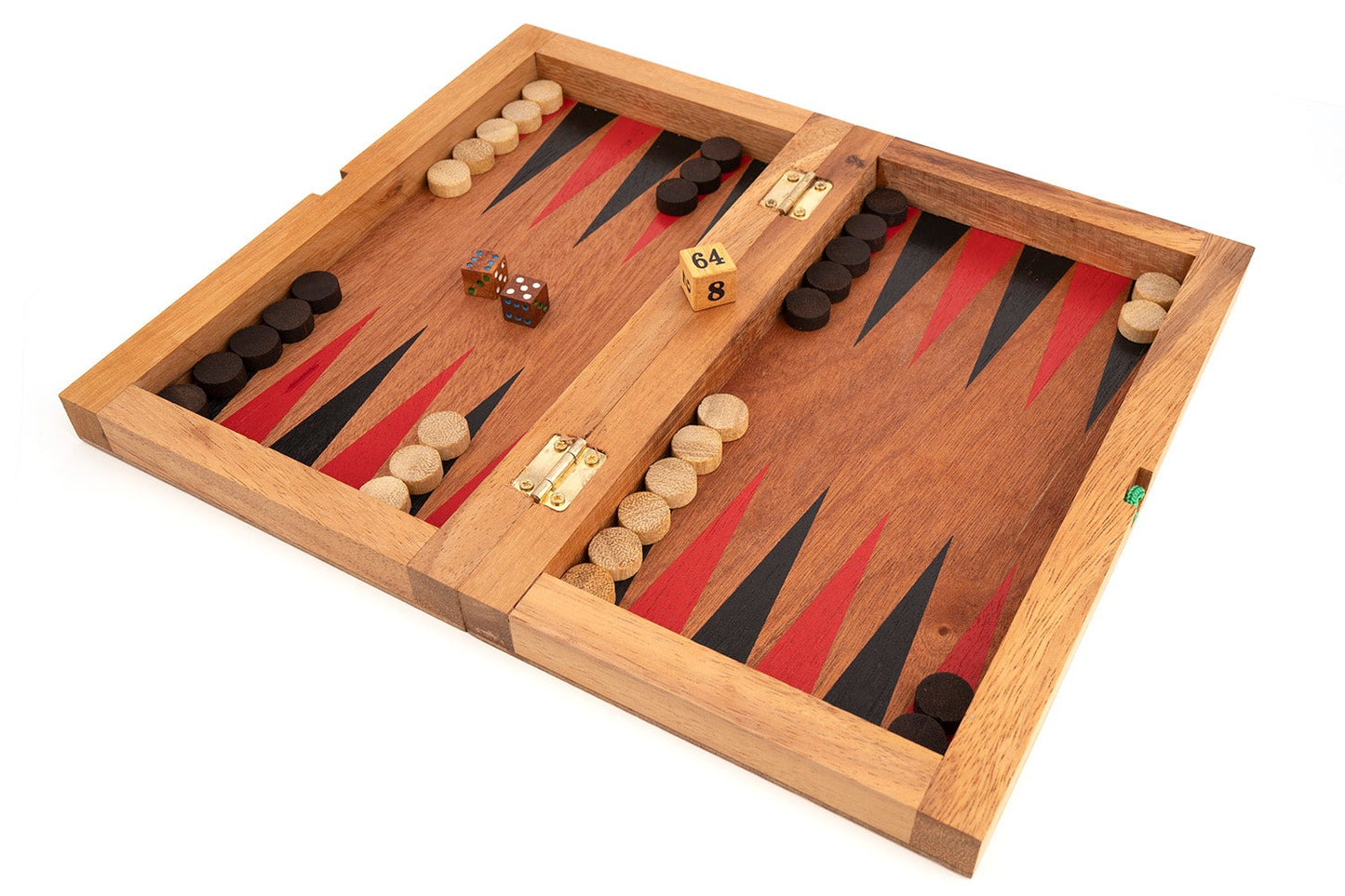 Backgammon & Checkers Board Game - Chickadees Wooden Toys