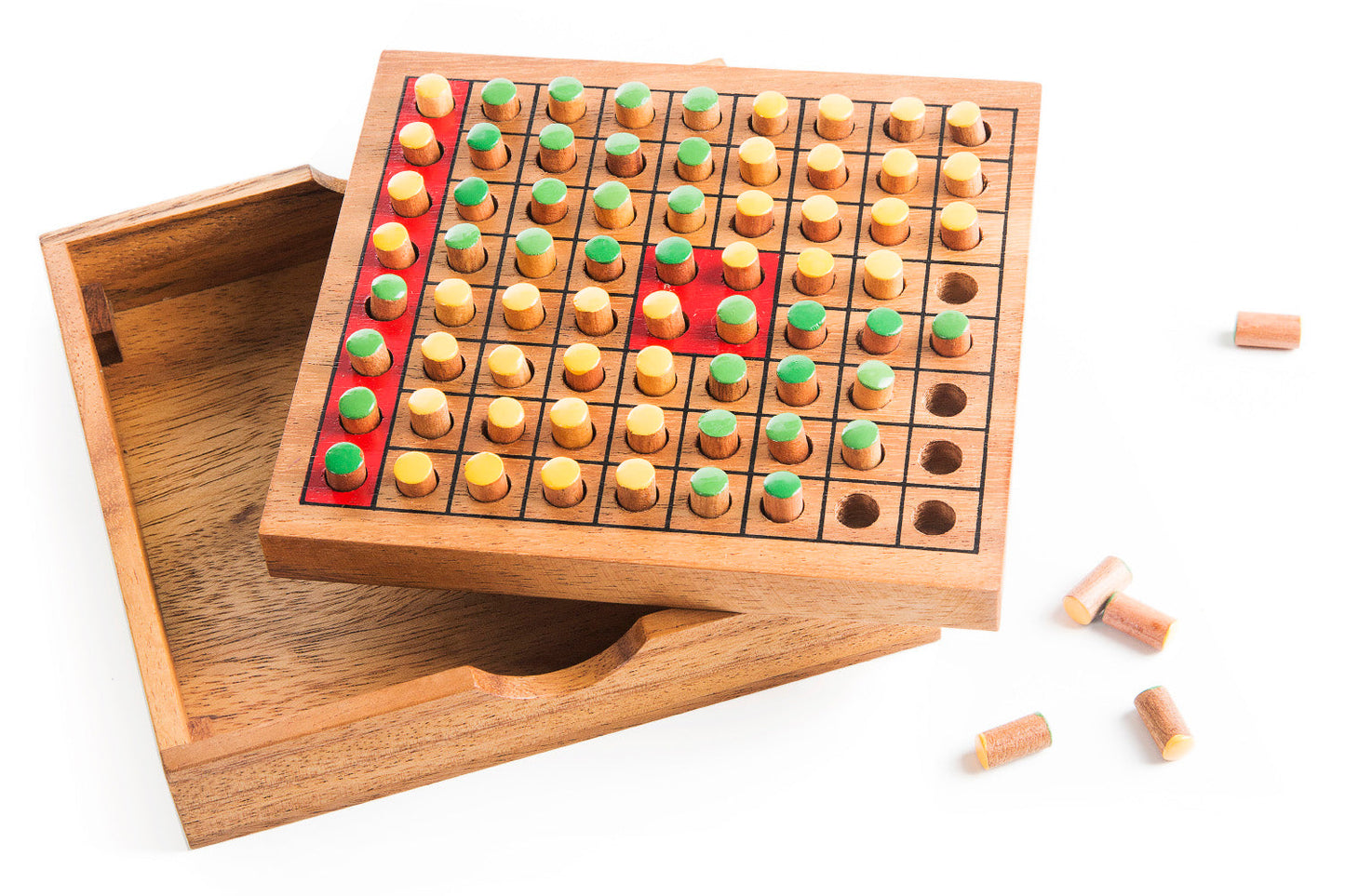 Othello Board Game: Handcrafted Wooden Set for Classic Strategy - Chickadees Wooden Toys
