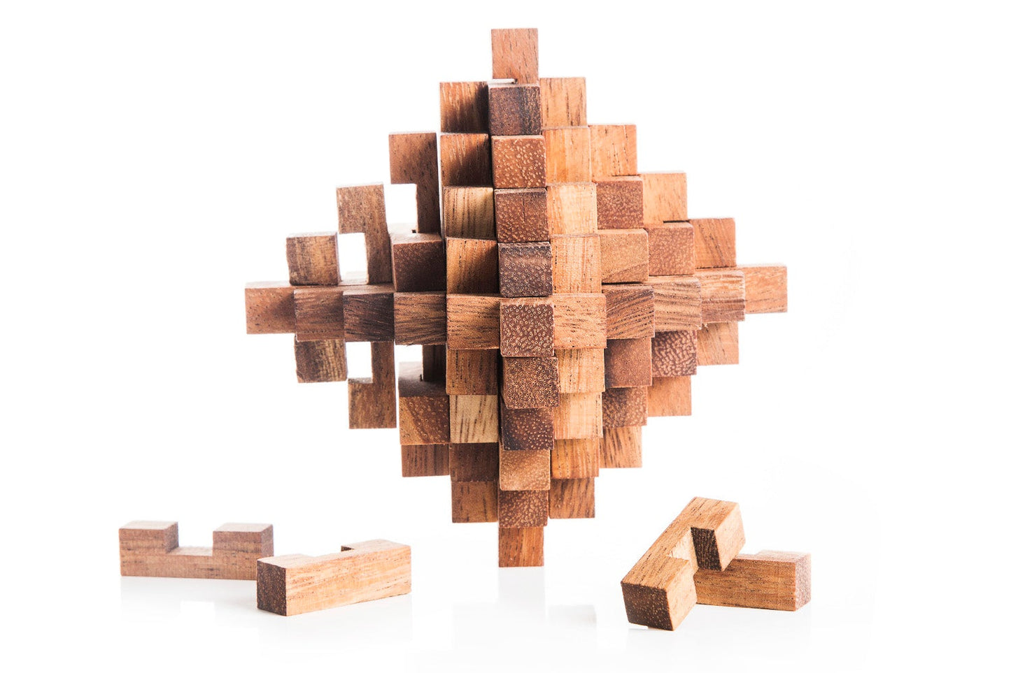 Japanese Interlocking Ladder Puzzle - Chickadees Wooden Toys